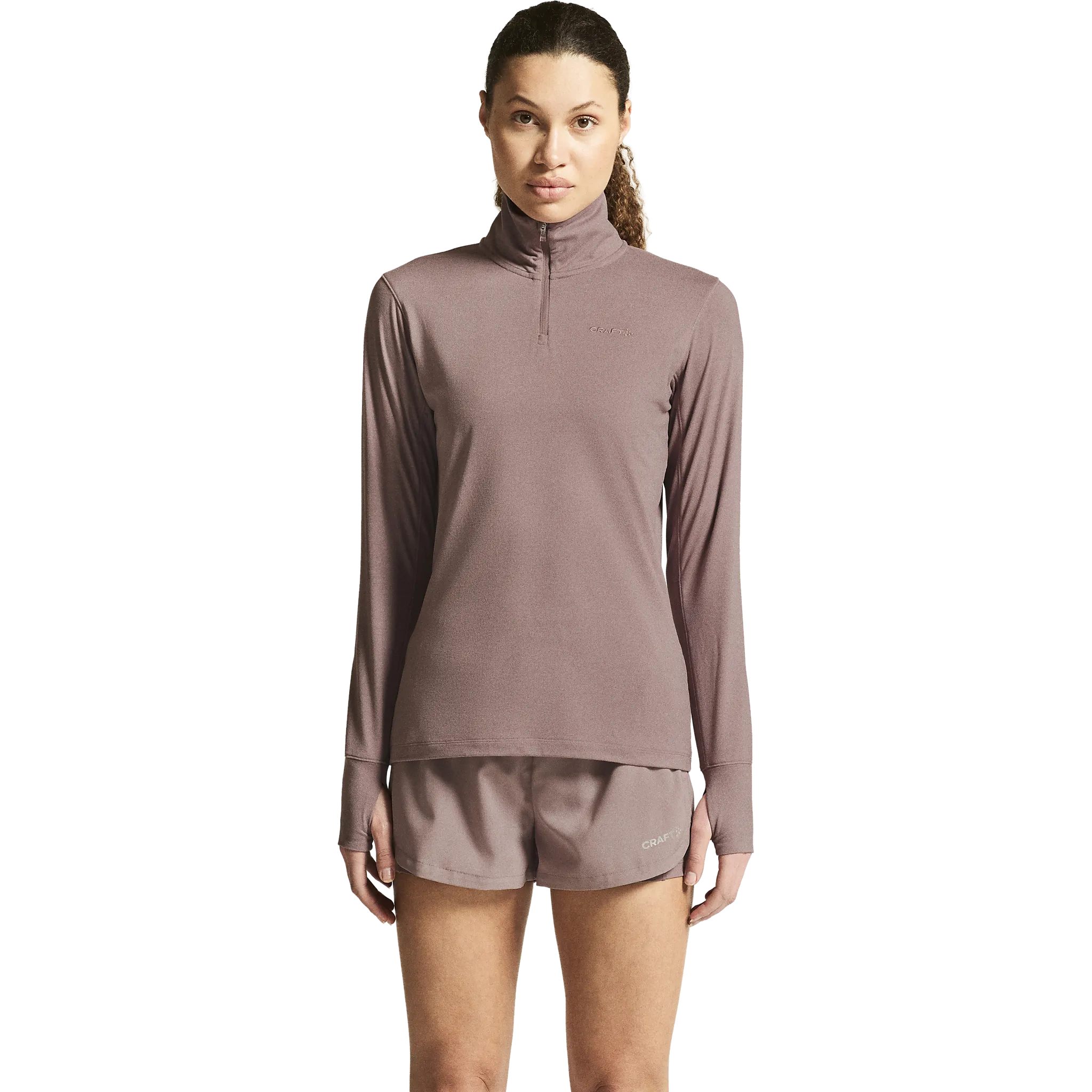 Flow Half Zip Long Sleeve Women