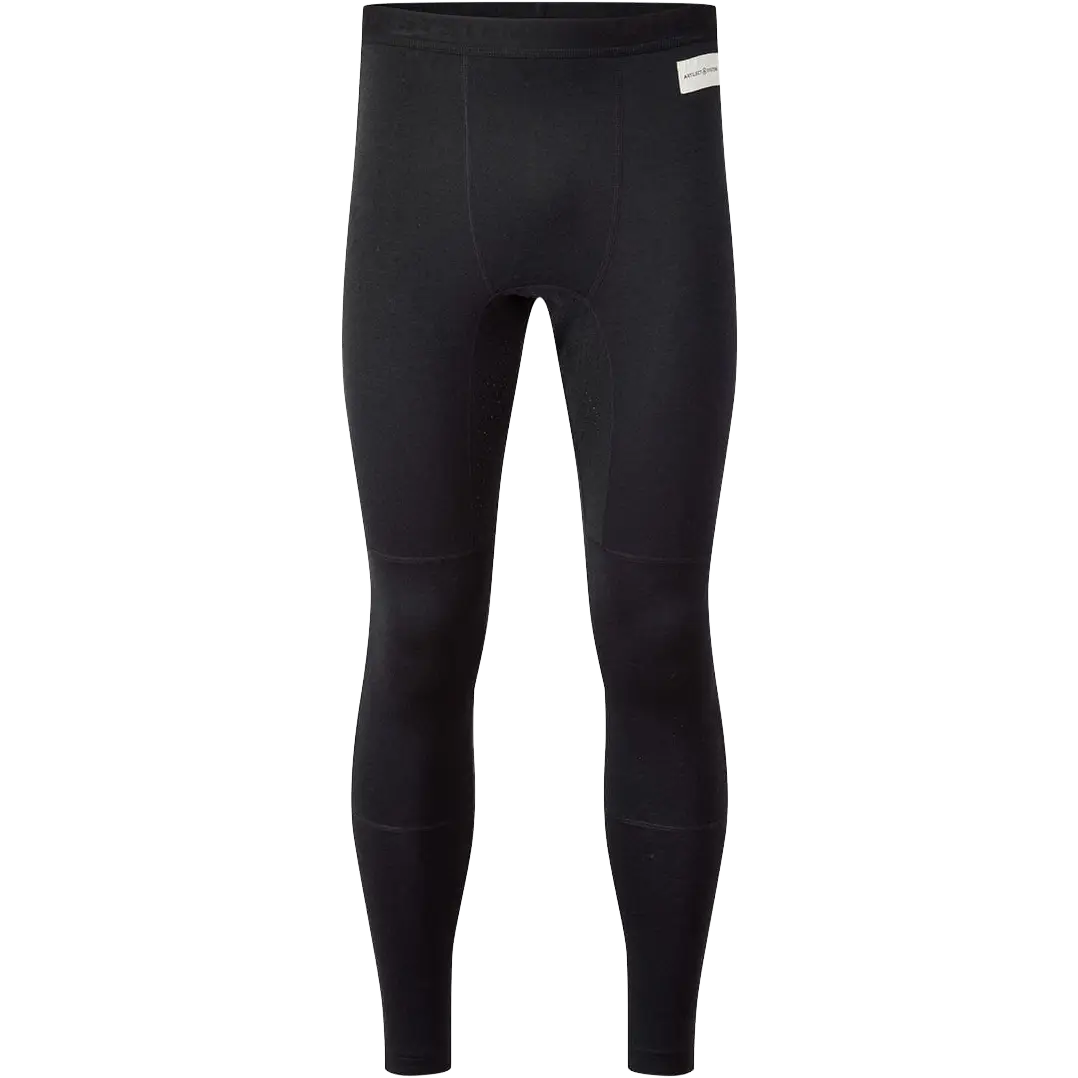 Artilect Flatiron 185 Legging Men uldunderbukser - Black - L - Uldundertøj