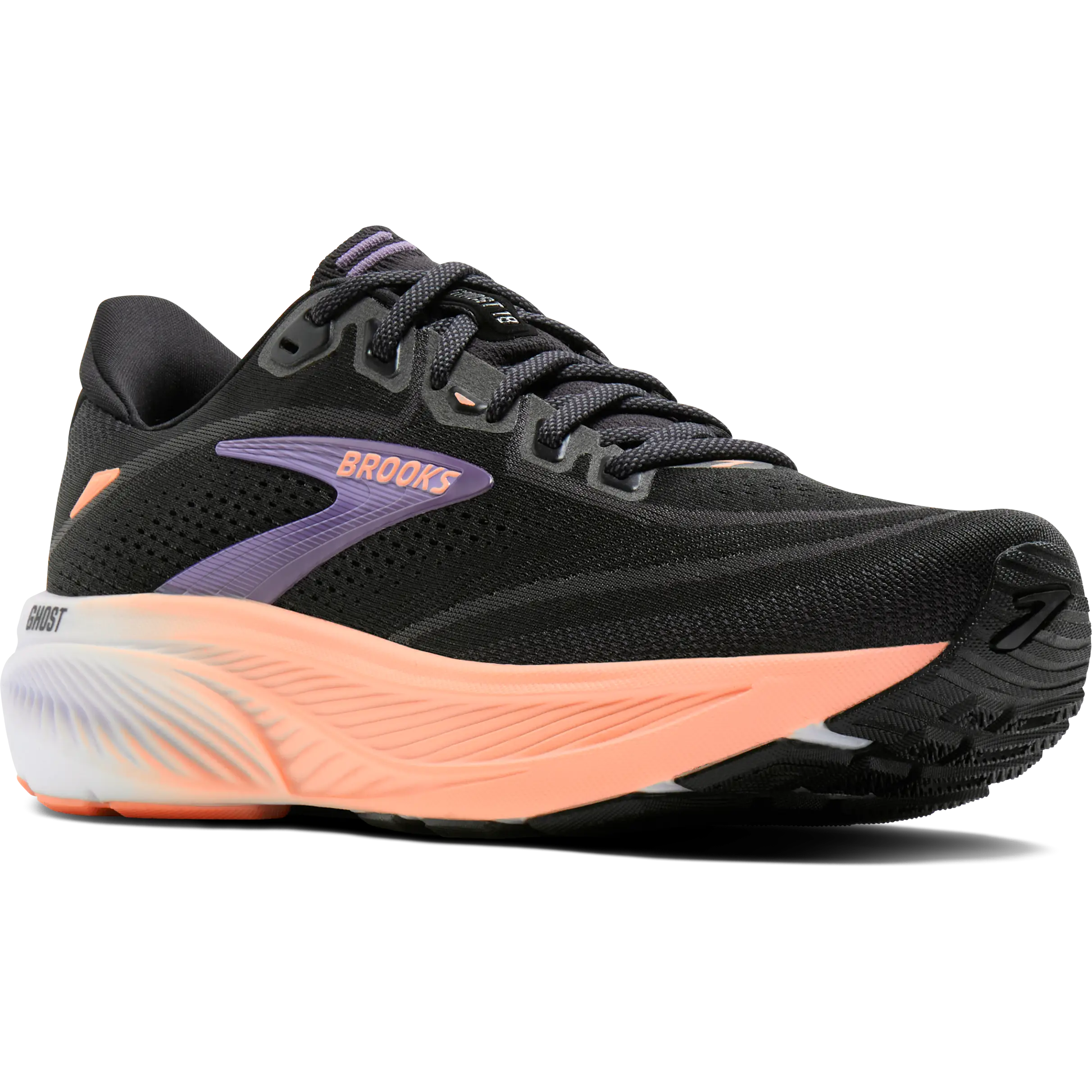 Brooks Ghost 18 Women - Black - US6,5/UK4,5/37,5 - Sko