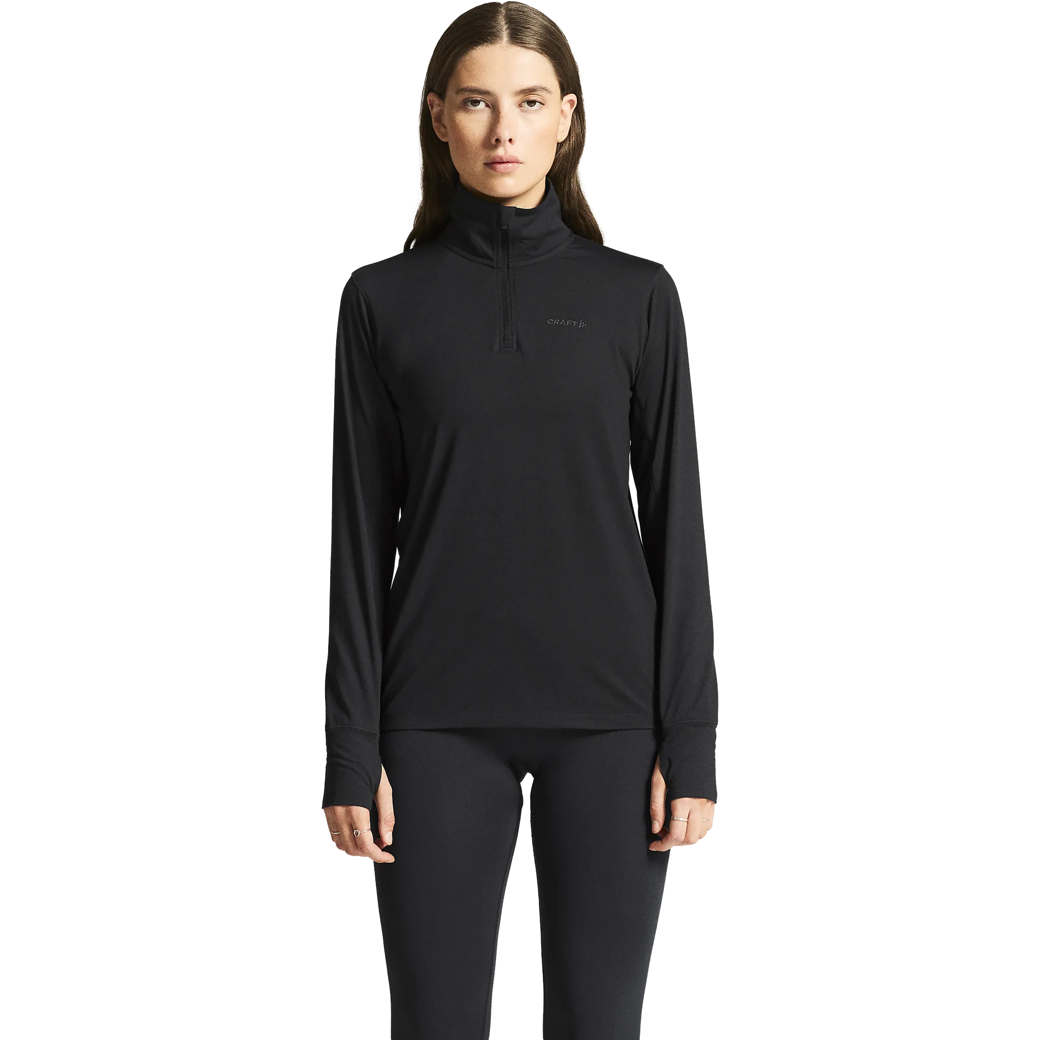 Flow Half Zip Long Sleeve Women