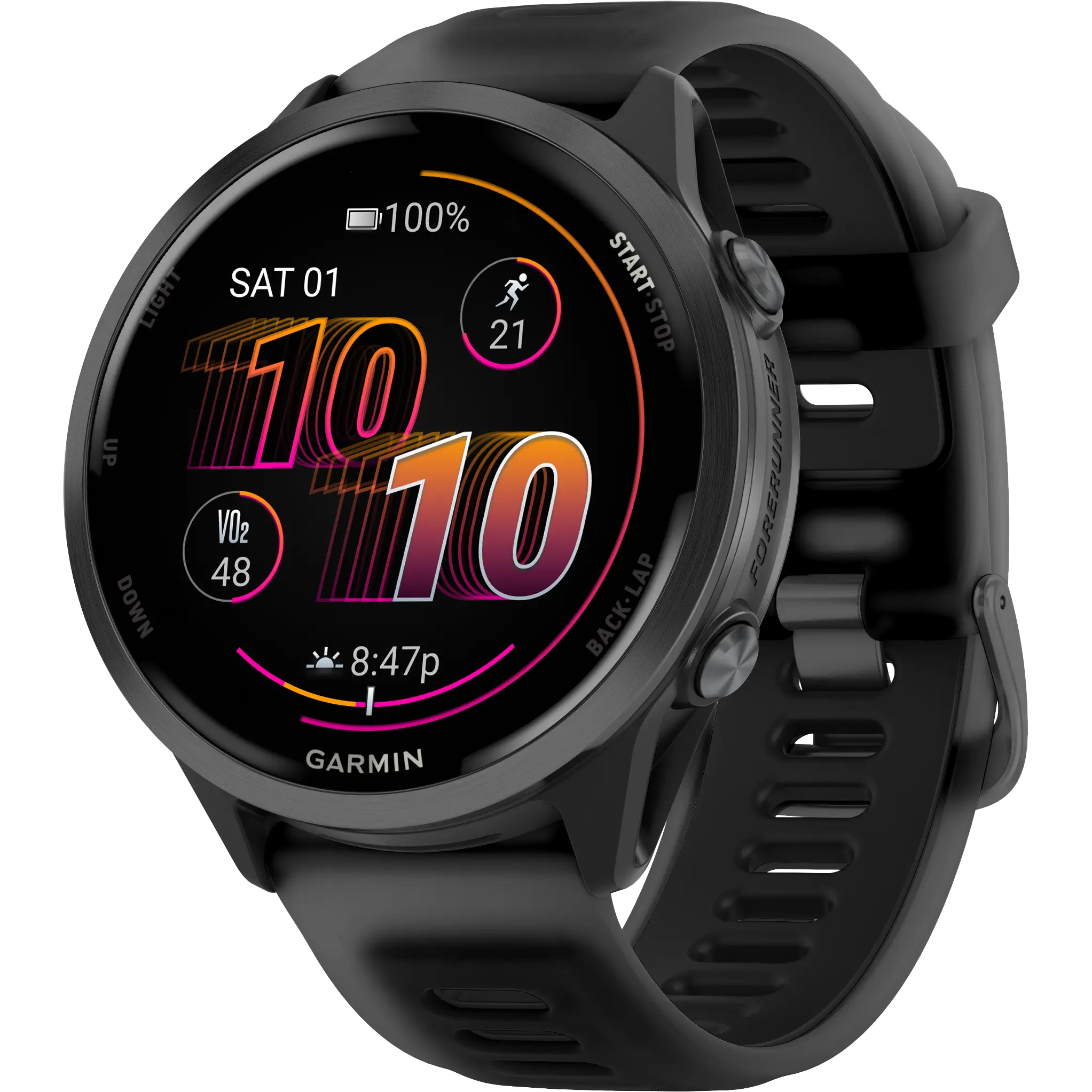 Garmin Forerunner 570 - 47MM - Black - One size - Løbeur