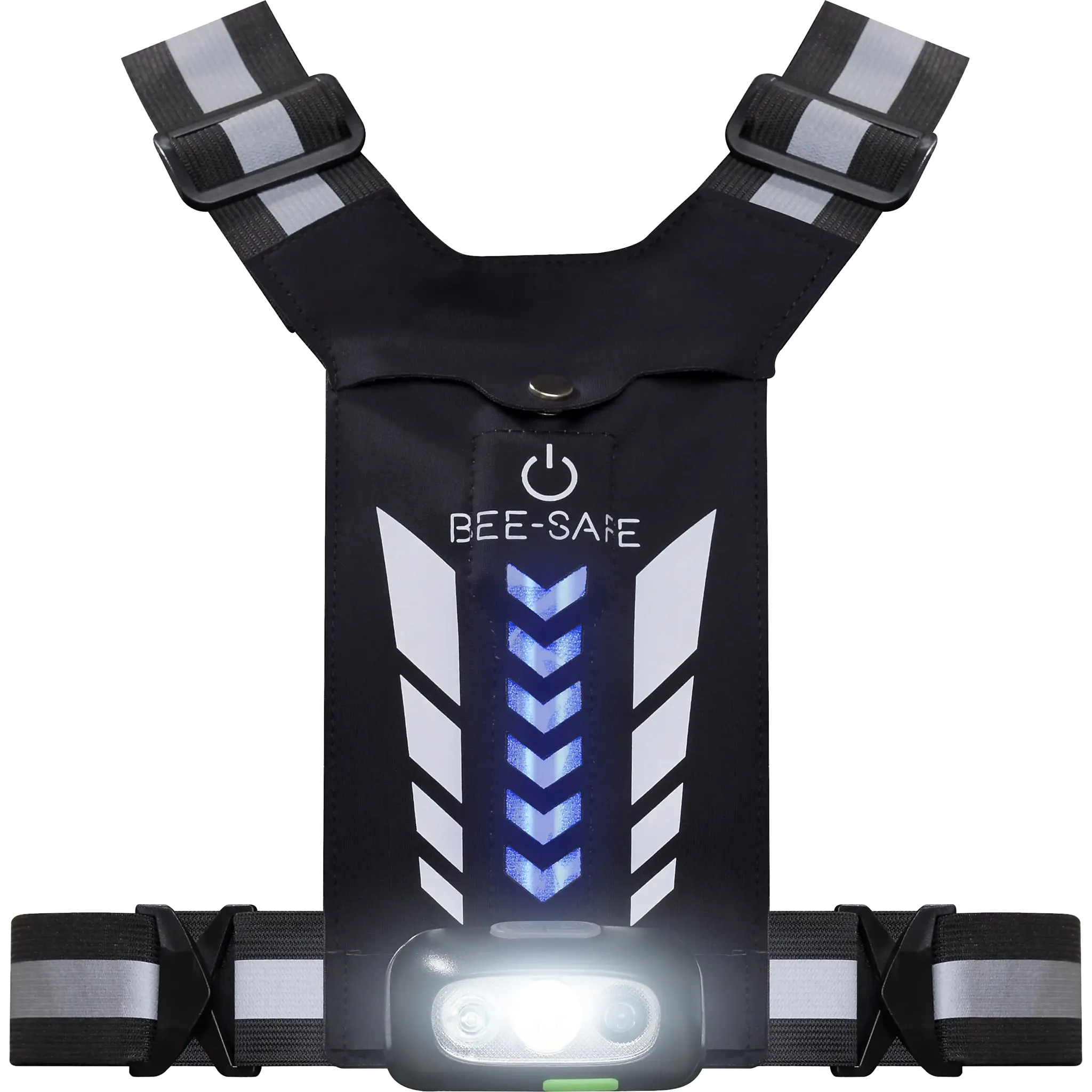 Led Harness USB Phone pocket Glow
