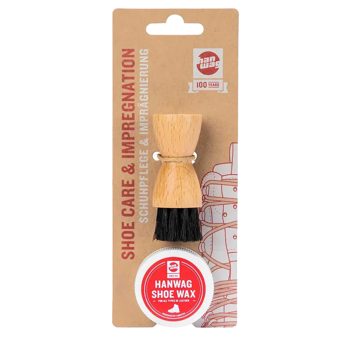 Hanwag Shoe Care Mini Kit plejesæt - One size - Fodtøj