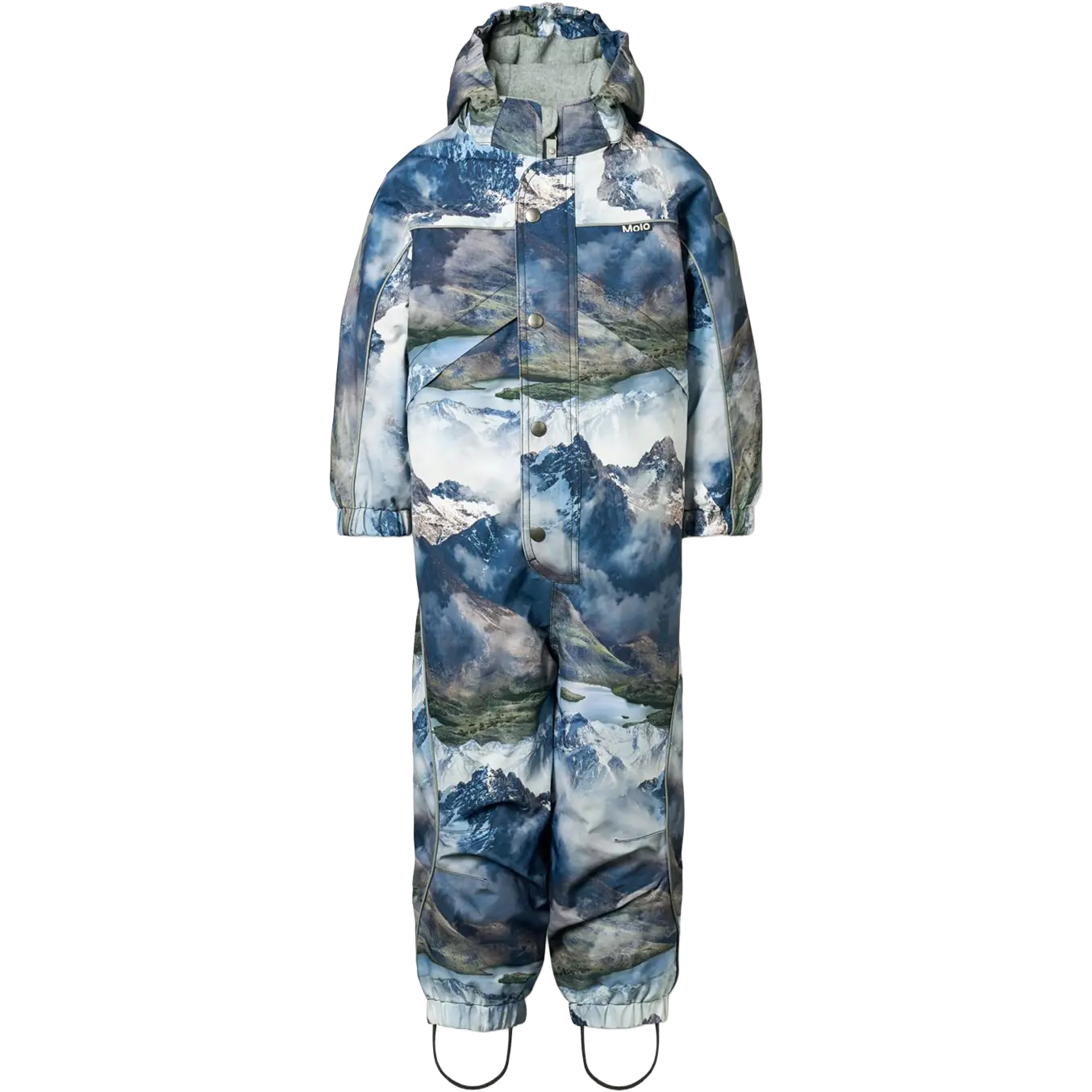 Molo Polaris Kids Flyverdragt - Snowy Mountains - 86 - Flyverdragter til børn