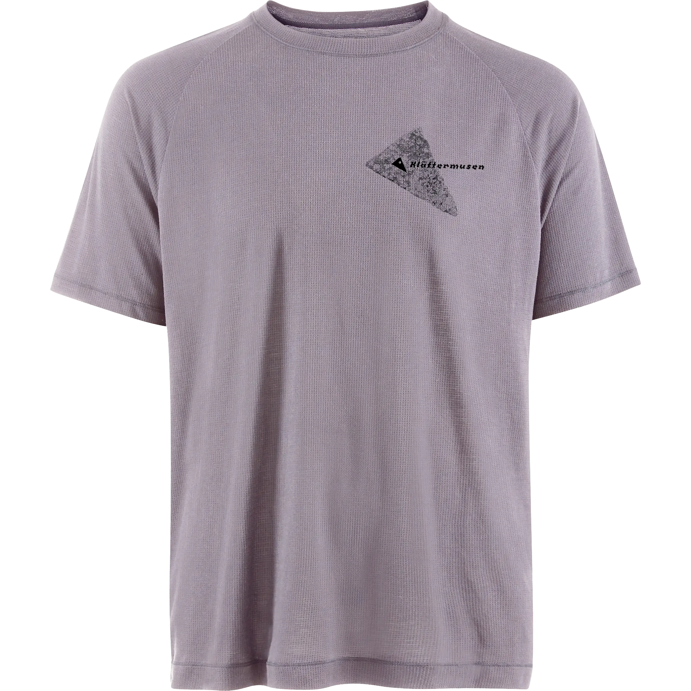 Klättermusen Groa Igneous SS Tee Men løbe-T-shirt - Purple Dove - L - Løbe t-shirt