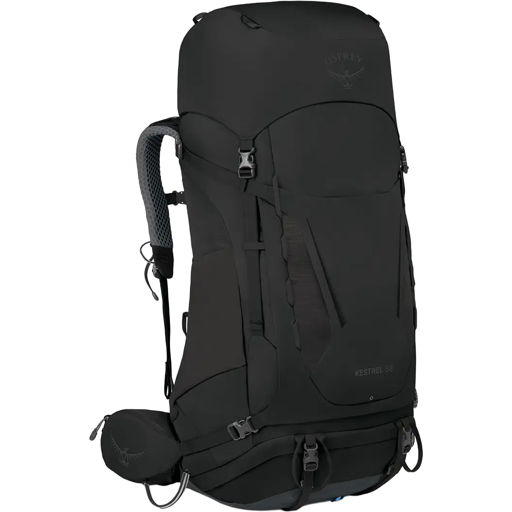 Osprey Kestrel 68 rygsæk - Black - S/M - Store rygsække