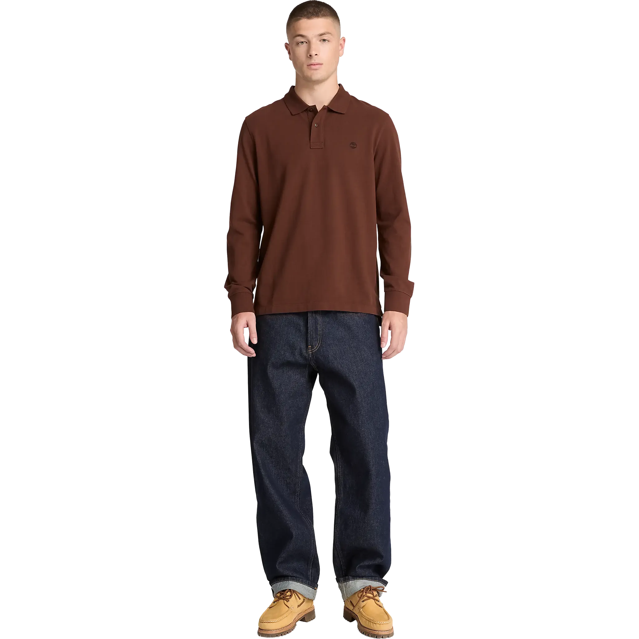 Millers River LS Pique Polo