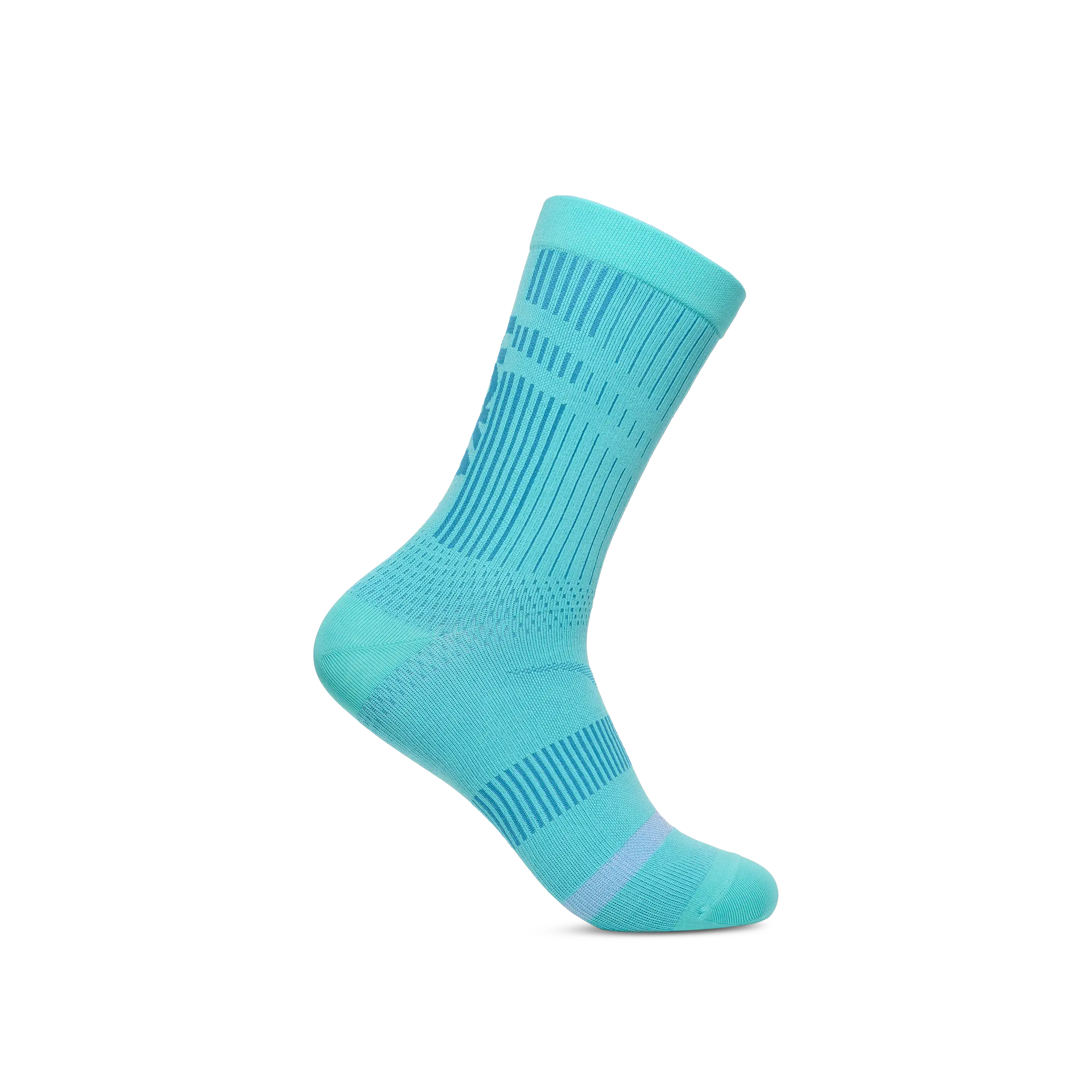 HOKA One One Trail Race Crew Sock - Cielo Blue - XL - Løbestrømper