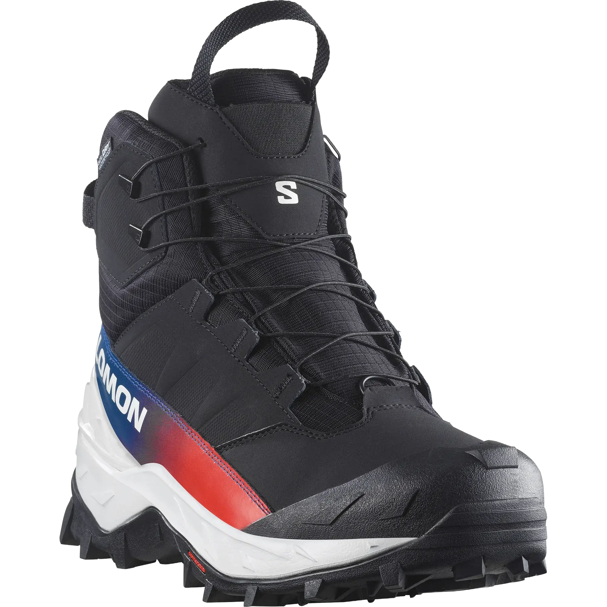 Salomon Crosstrak Powder WP Equipe - Black/Black - UK 8,5/EU 42 2/3 - Støvler
