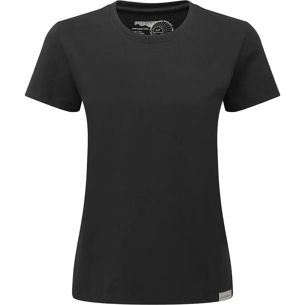 Artilect Studio Tee Women dame-T-shirt - Black - S - Kortærmet T-shirts