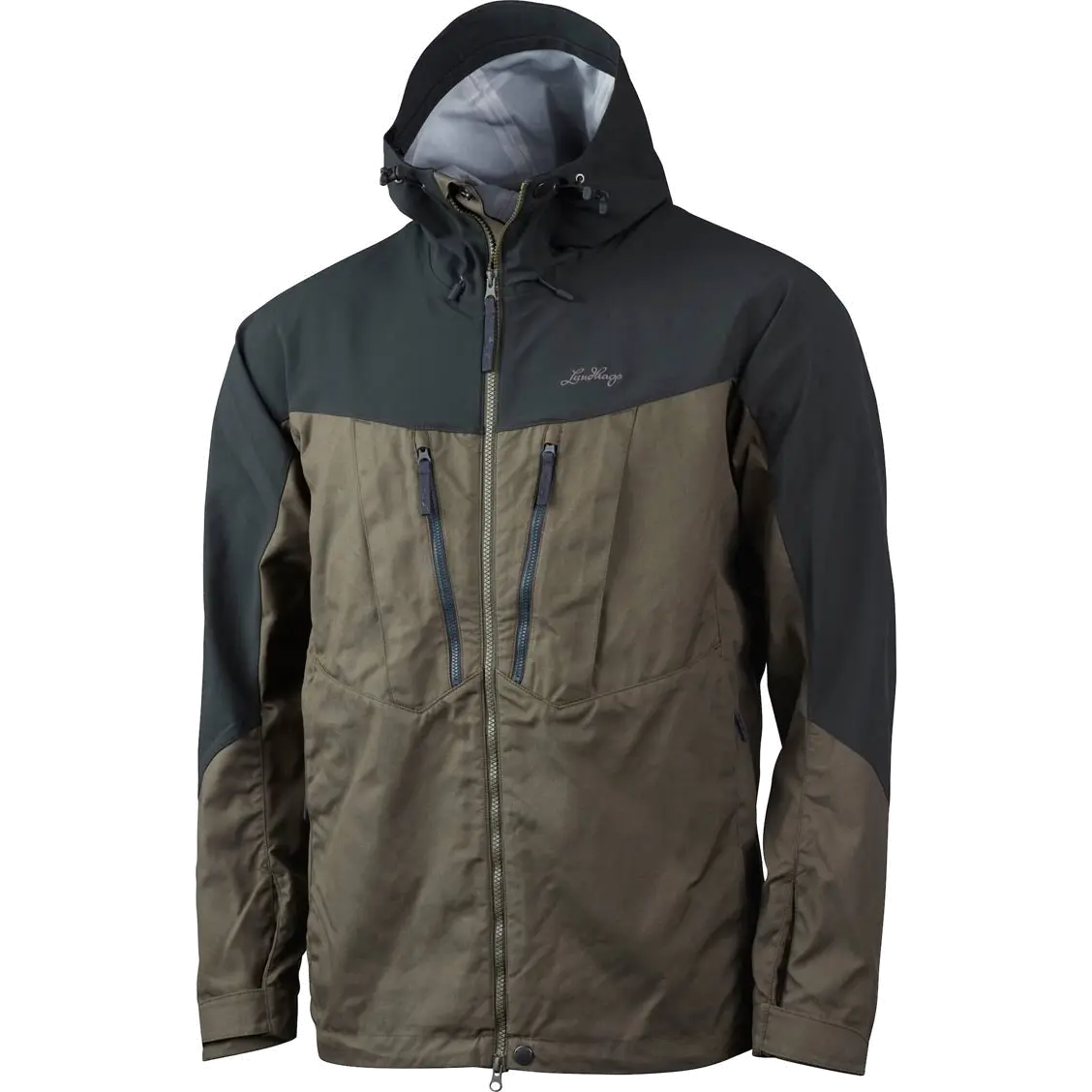 Lundhags Makke Pro Jacket Men - Forest Green/Charcoal - Overgangsjakker
