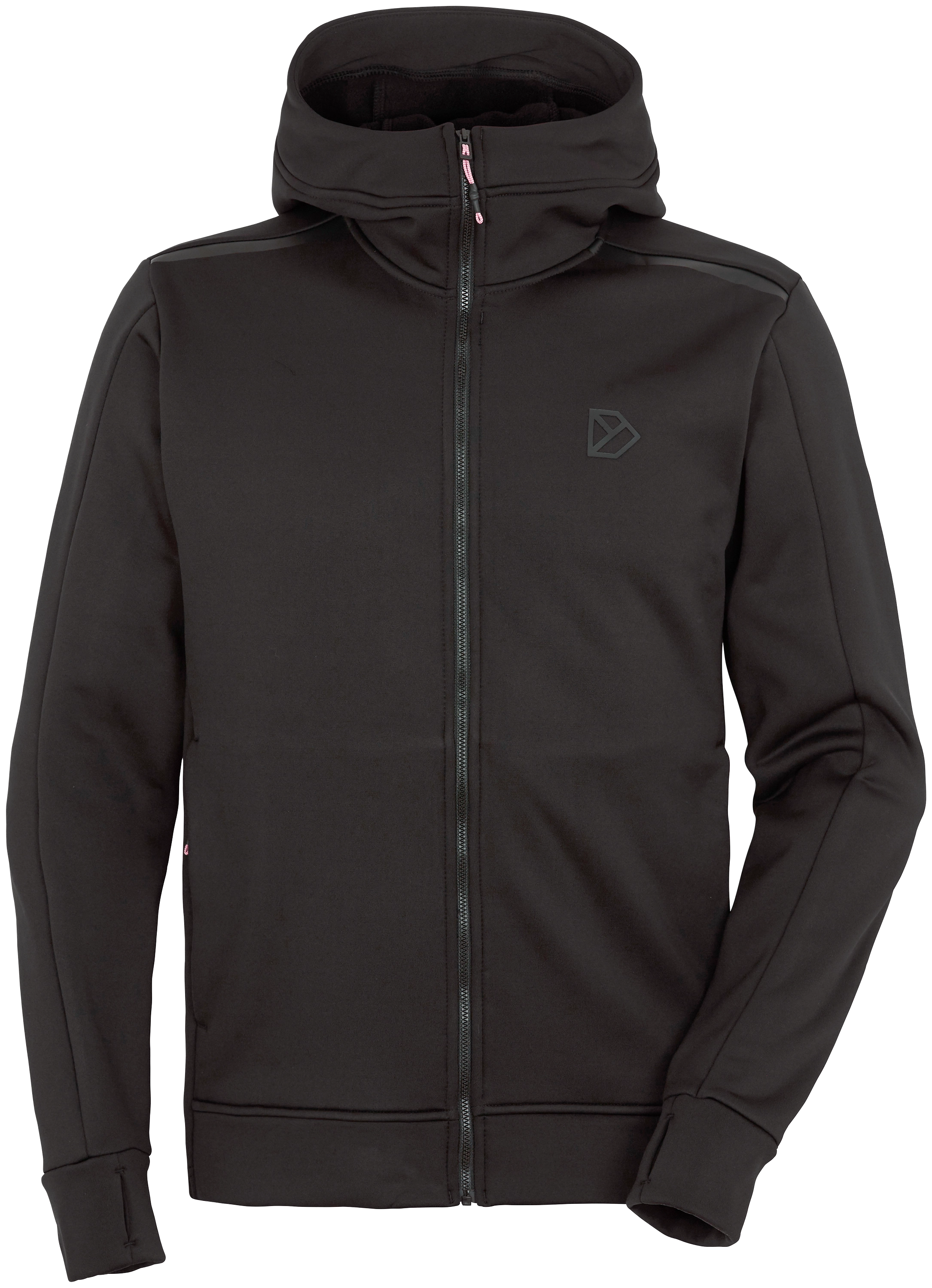 Didriksons Acke Fullzip 4 Men - Black - M - Fleecetrøjer