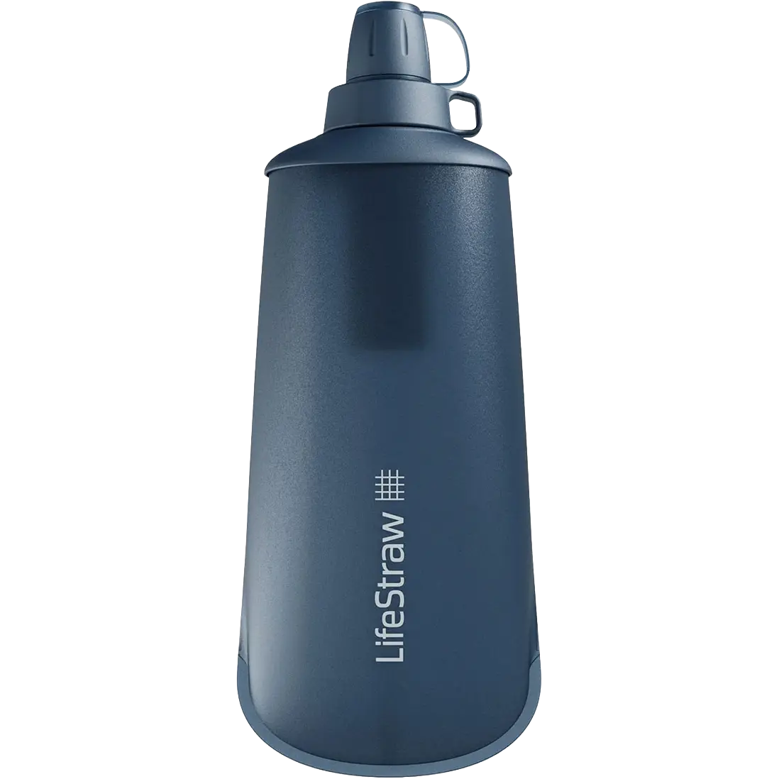 LifeStraw Peak Squeeze Bottle 1liter flaske med filter - Mountain Blue - One size - Vandflaske