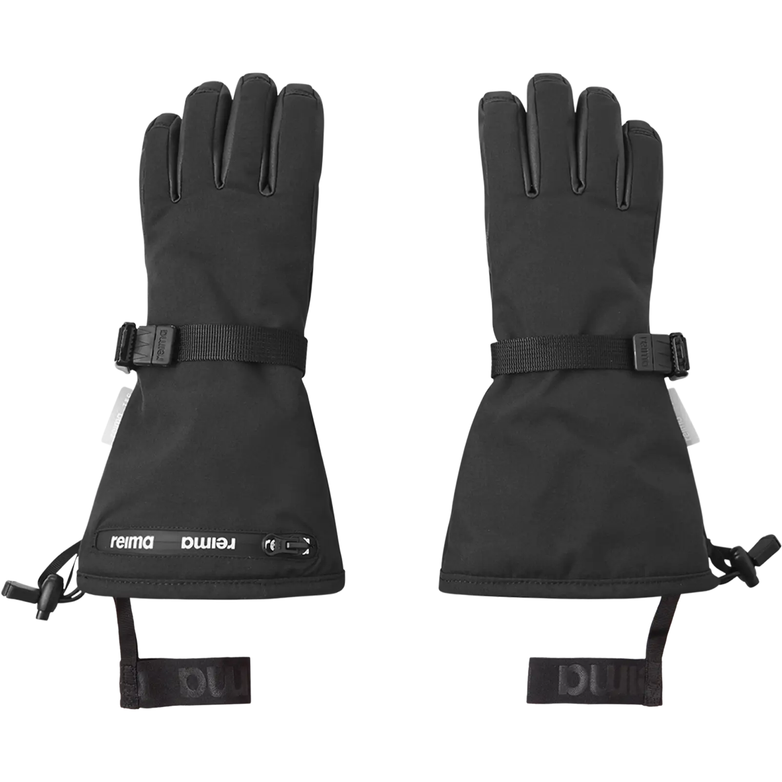 Skimba ReimaTec gloves kids - Black - 7/10-12 år - Skihandsker til børn