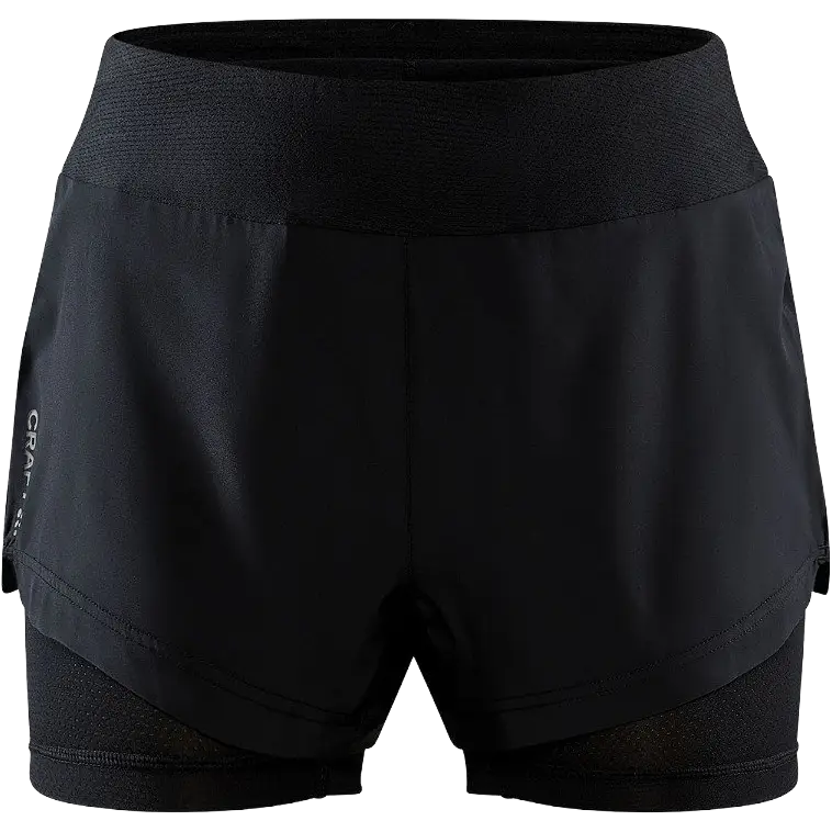 Craft Adv Essence 2-In-1 Shorts Women - Black - 2/X-Small - Løbeshorts