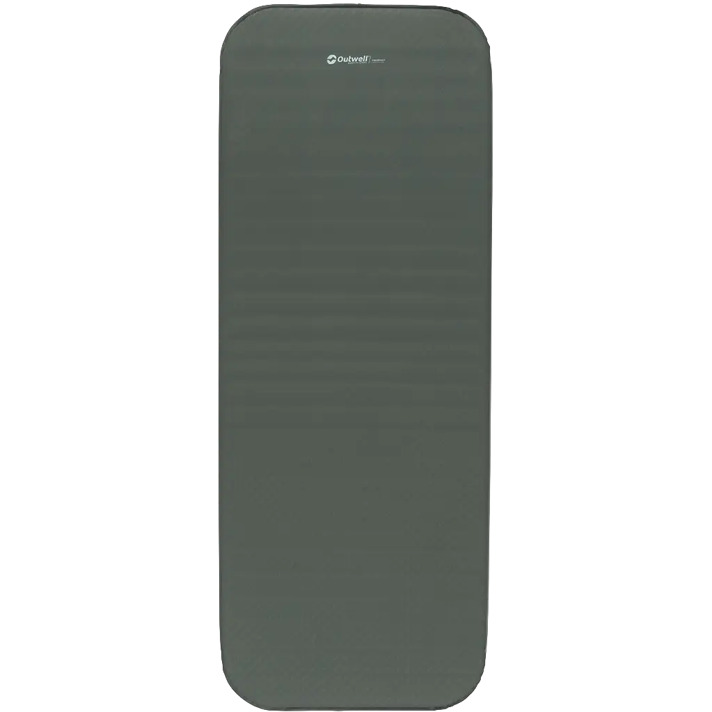 Outwell Dreamboat Single 12.0 cm - Dark Green - One size - Selvoppustelige liggeunderlag