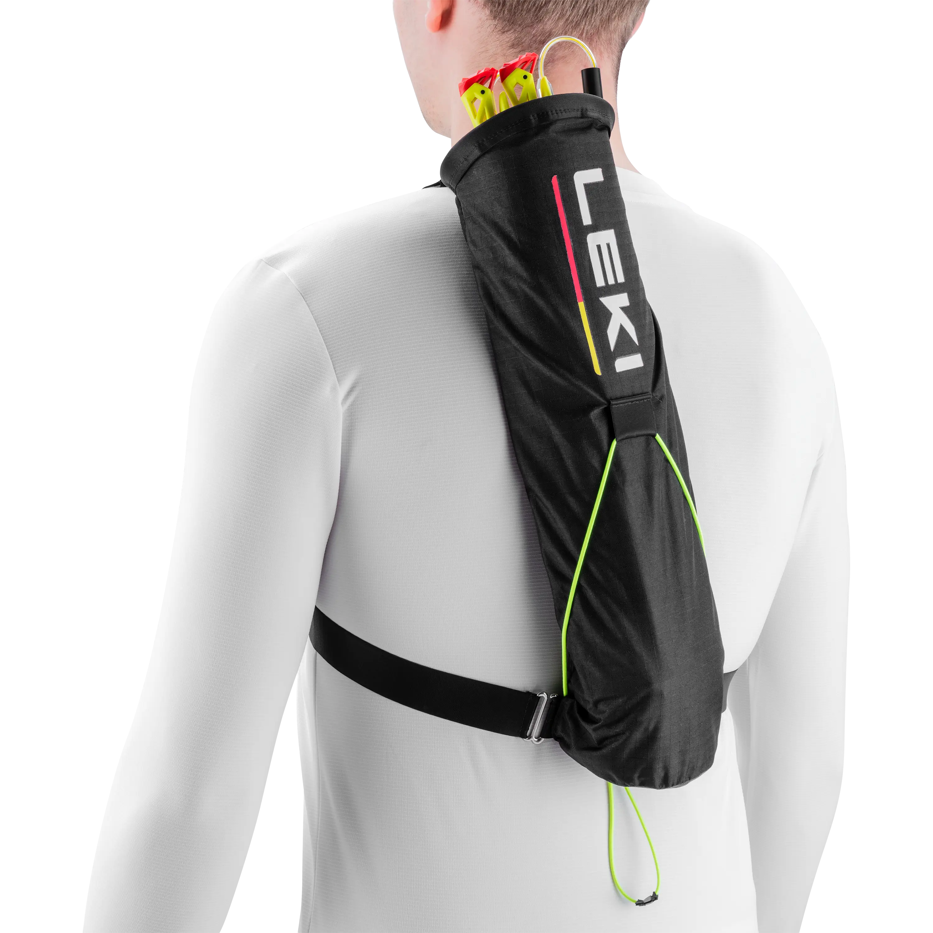 LEKI Trail Running Quiver - Black - One size - Diverse løbeudstyr
