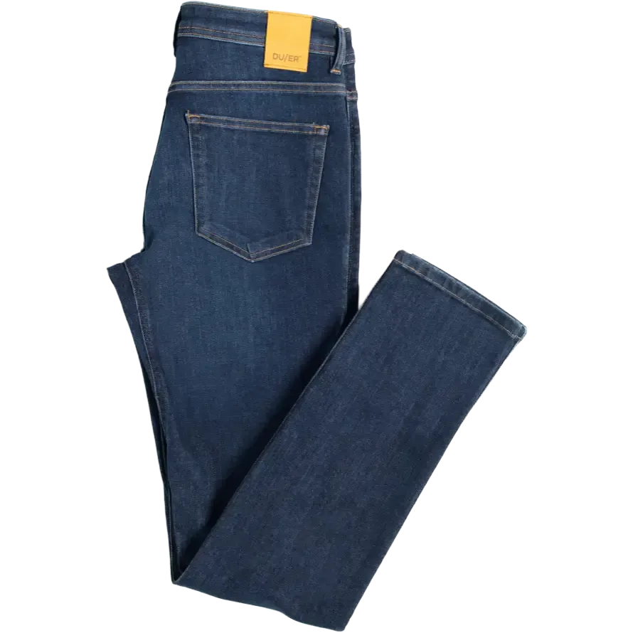 Performance Denim Pant Women Slim Straight 32" damebukser