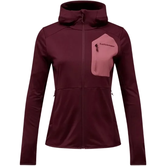 Utility Light Zip Hood Women