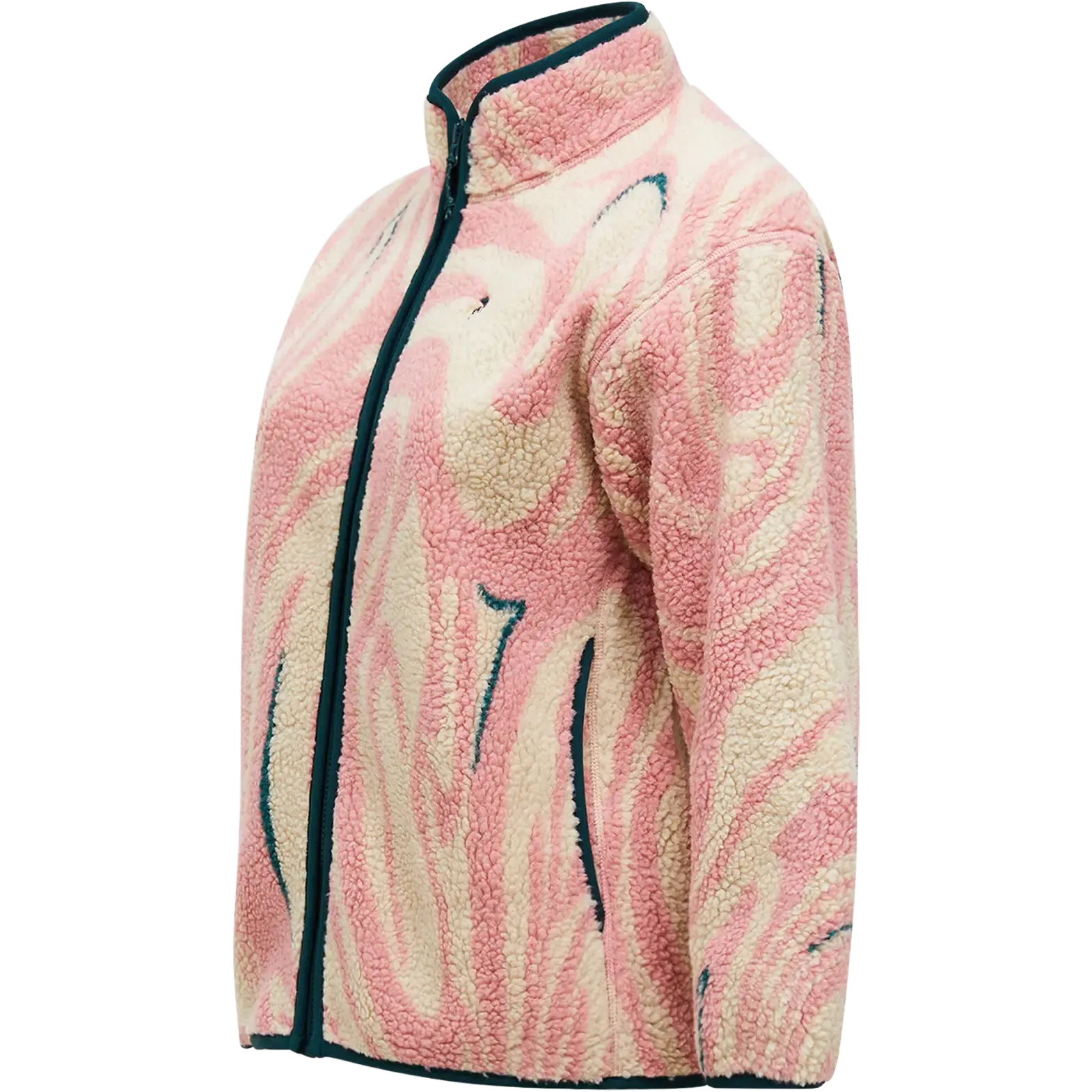 Graphic Pile Jacket Women