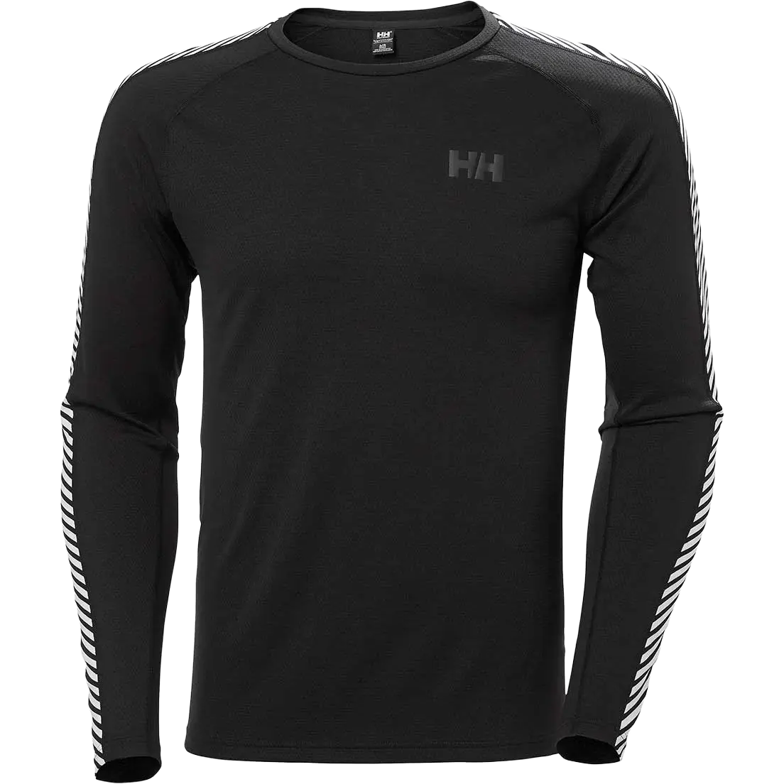 Helly Hansen Lifa Active Stripe Crew Men undertrøje - Black - M - Undertrøjer