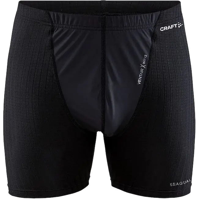 Craft Active Extreme X Wind Boxer Men - Black/Granite - S - Løbeundertøj