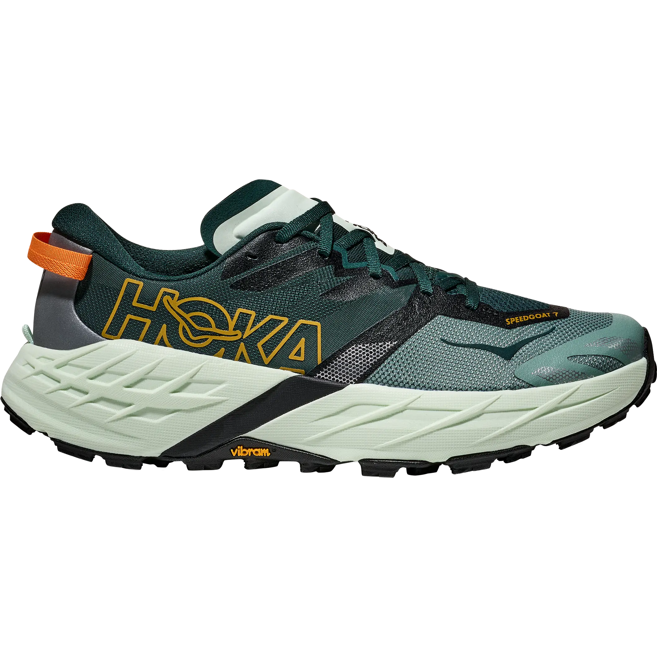 HOKA One One Speedgoat 7 Men - Bay Leaf/Sea Glass - US9,5/UK9/43 1/3 - Trailsko