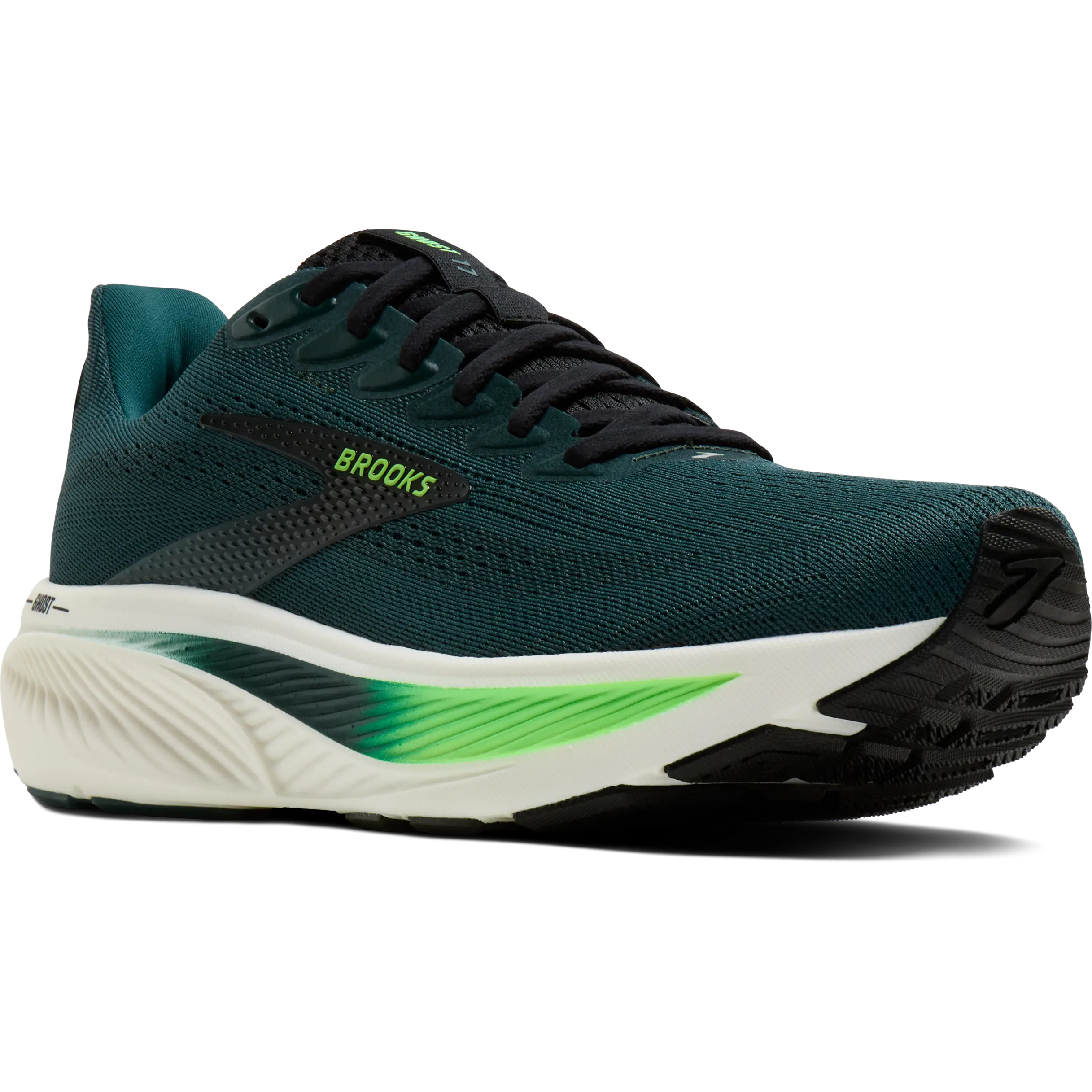 Brooks Ghost 17 Men - Atlantic Deep/Black/Green - US11/UK10/45 - Løbesko