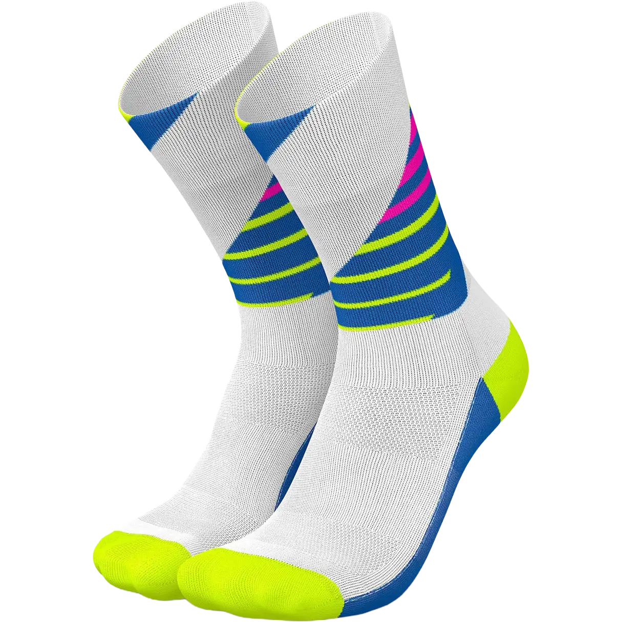 InCylence Running Ladders High-Cut - White Canary - 43-46 - Løbestrømper