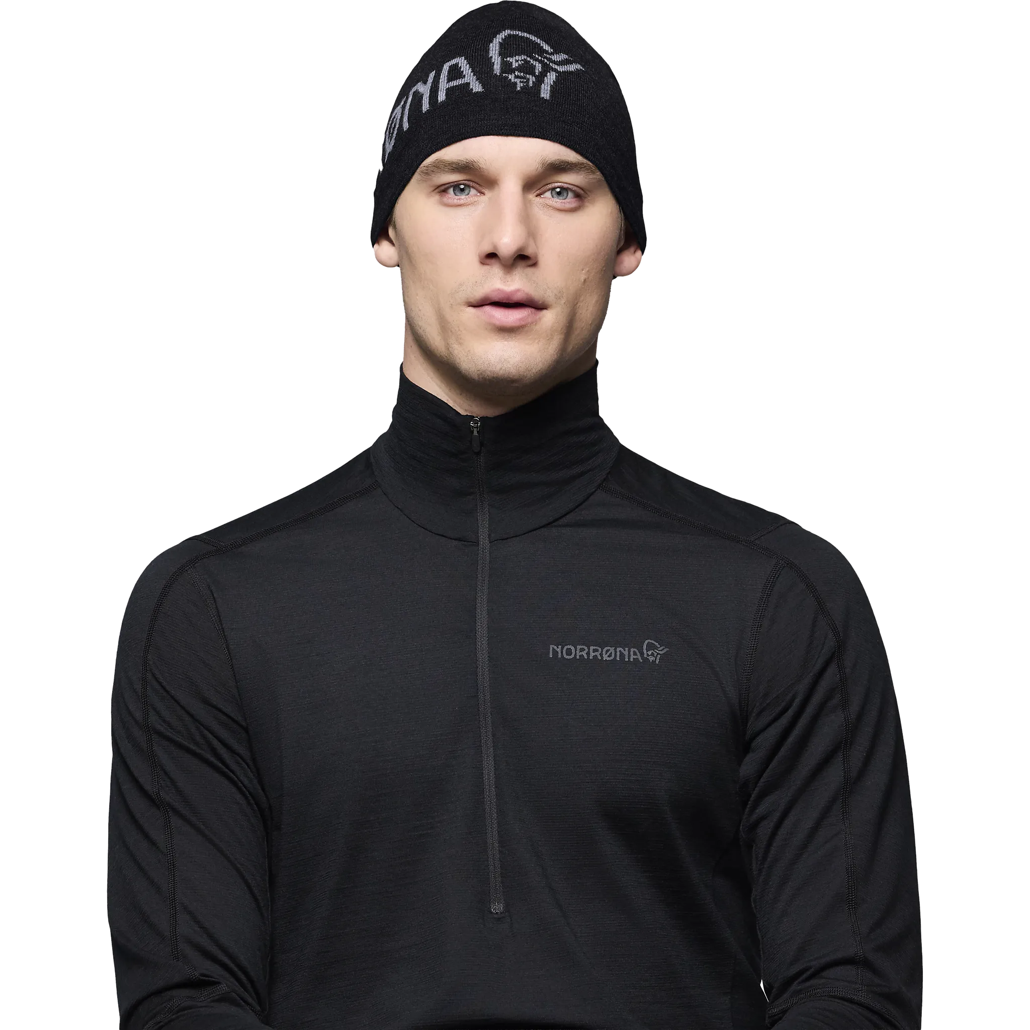 /29 Light Merinoull Logo Beanie