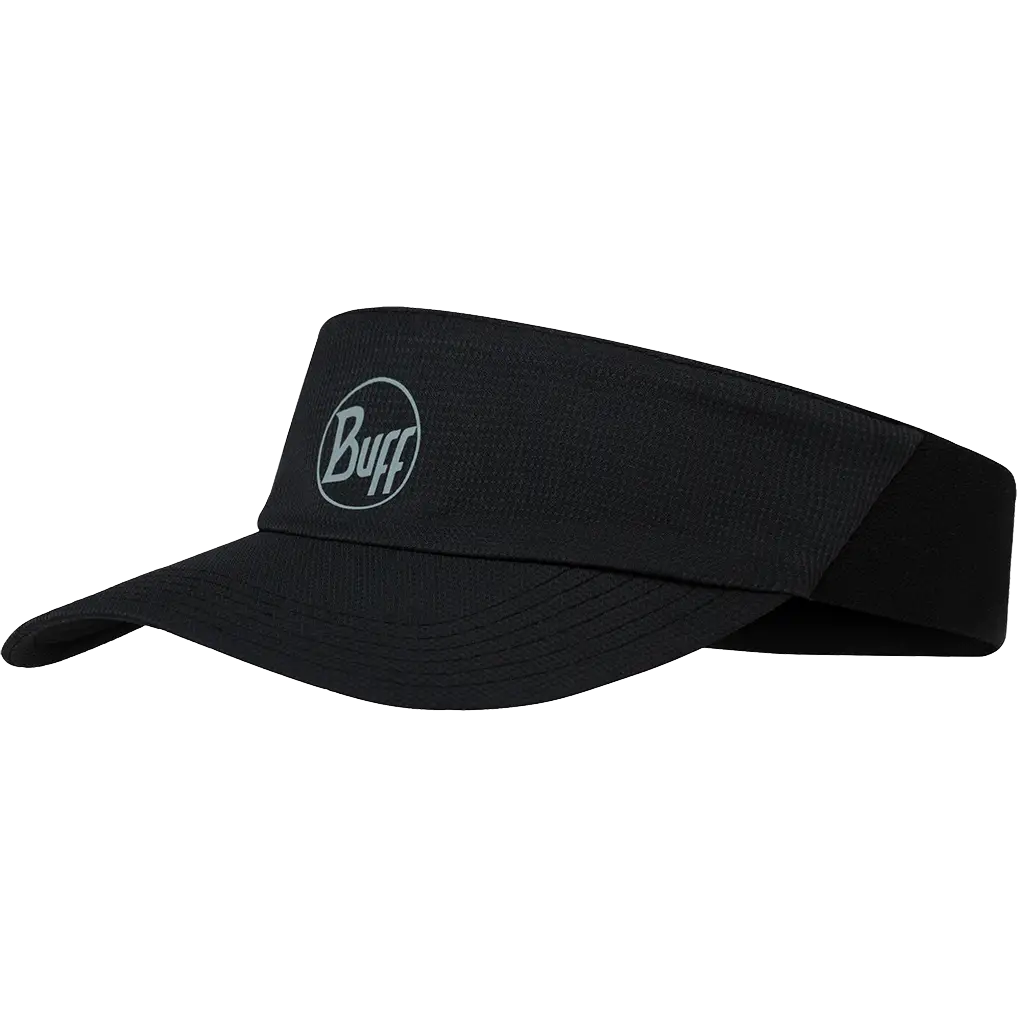 Buff Go Visor solskærm - Solid Black - One size - Accessories