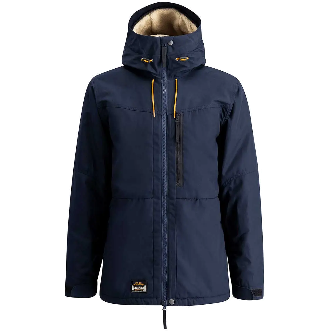 Lundhags Järpen Pile Jacket Men herrejakke - Deep Blue - M - Vinterjakker