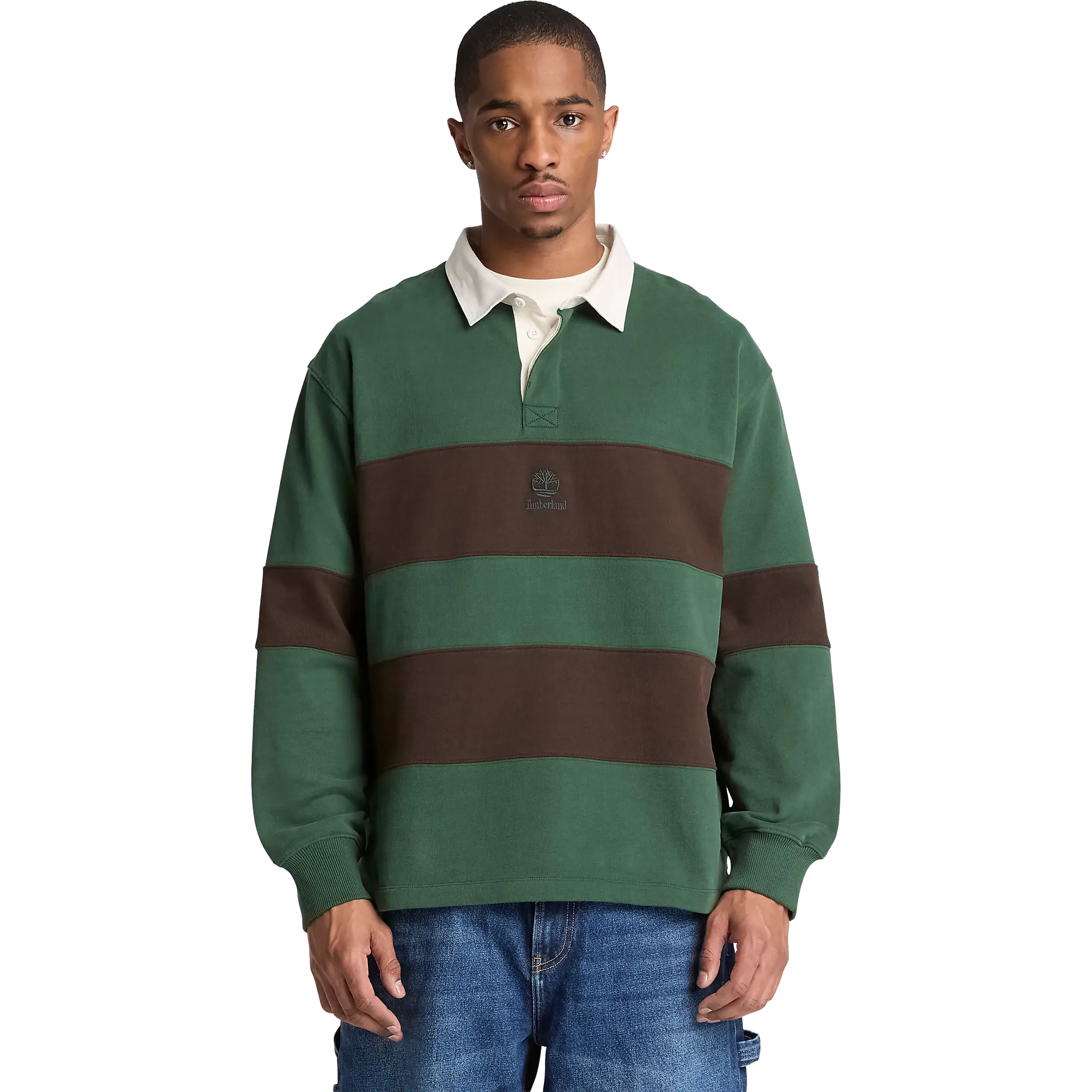  Long Sleeve Rugby Polo LB Sweatshirt