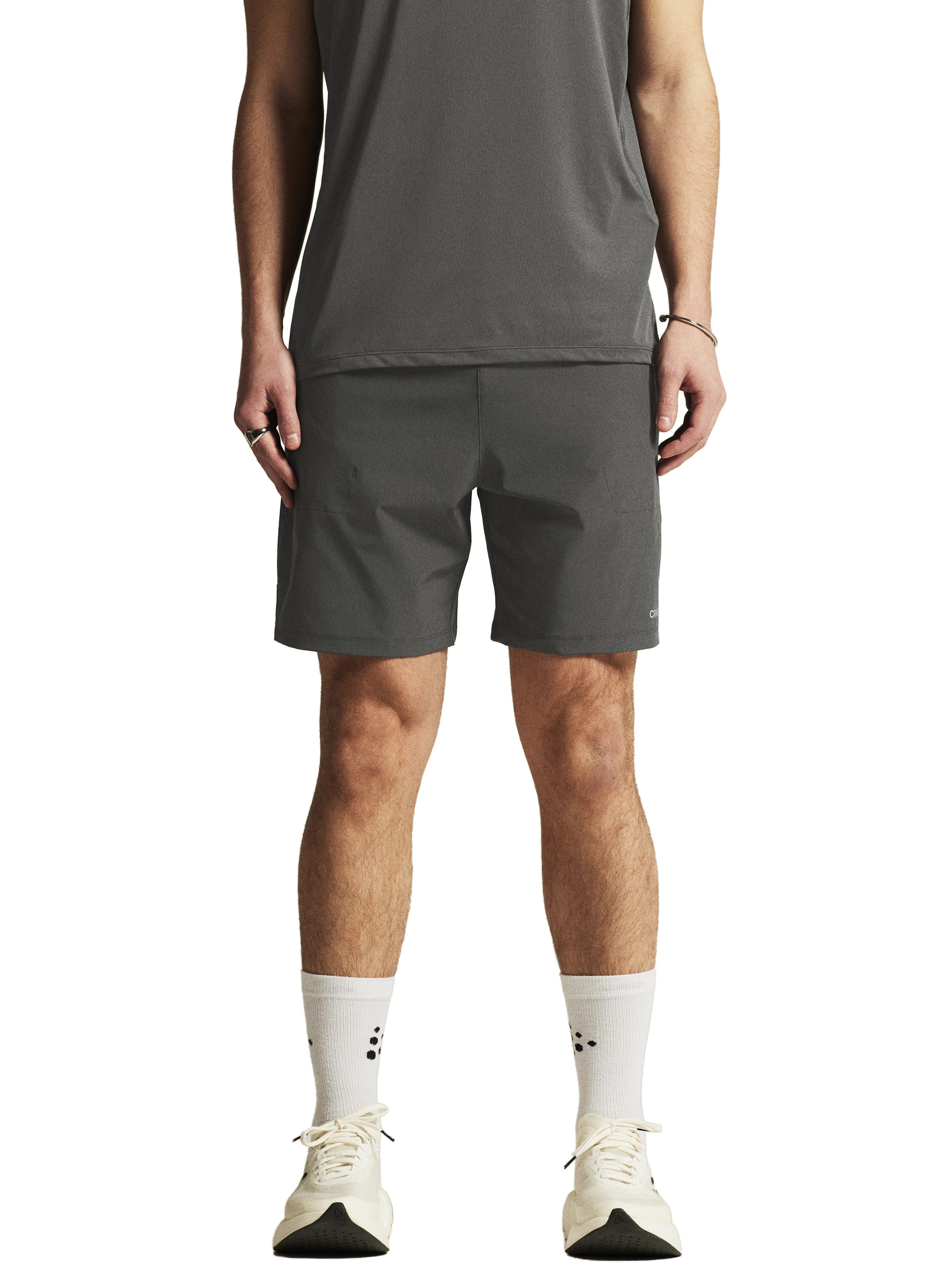 Craft Adv Essence 2-in-1 Shorts 2 Men - Granite - XL - Løbeshorts