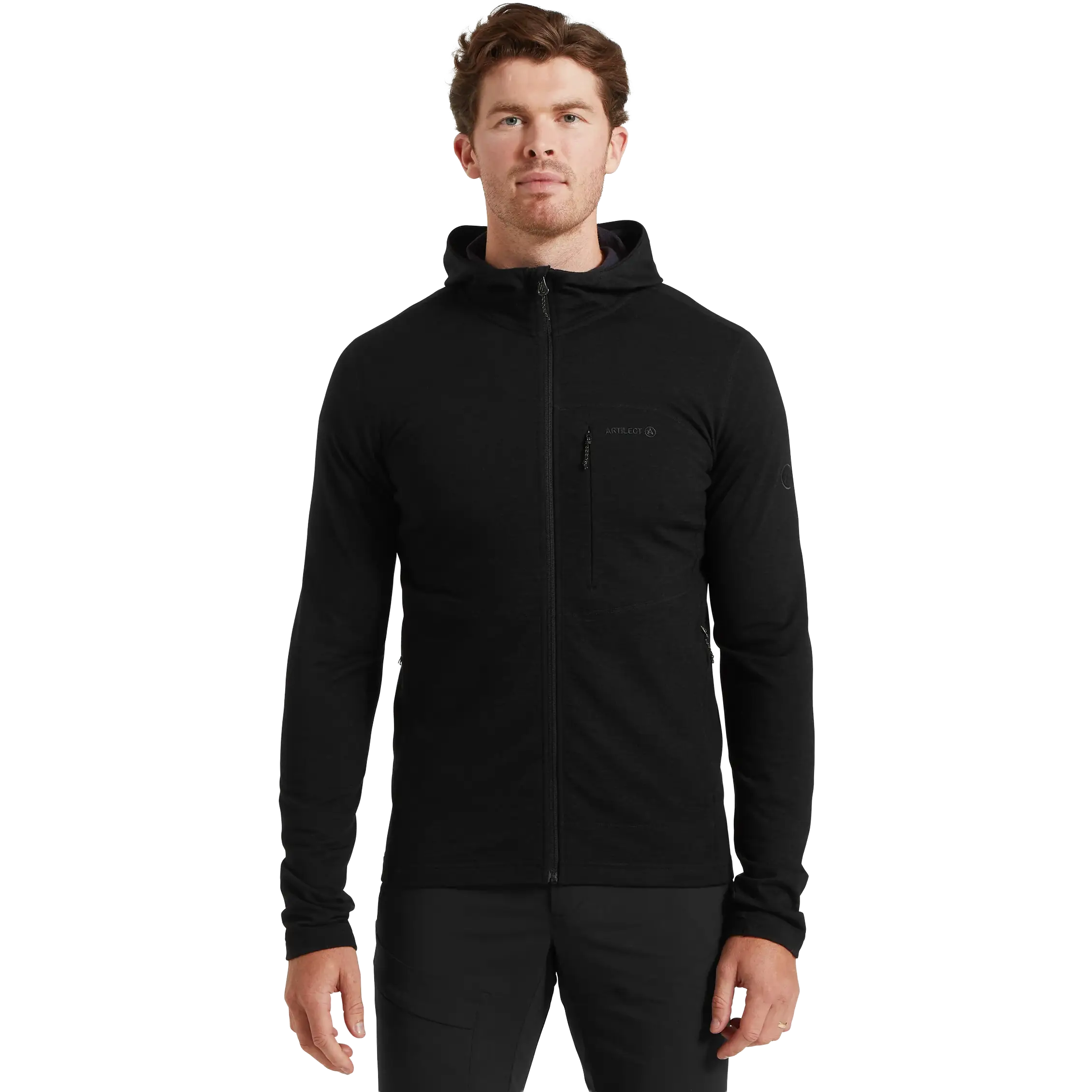 Artilect Bear Canyon Hoodie Men - Black - S - Uldtrøjer