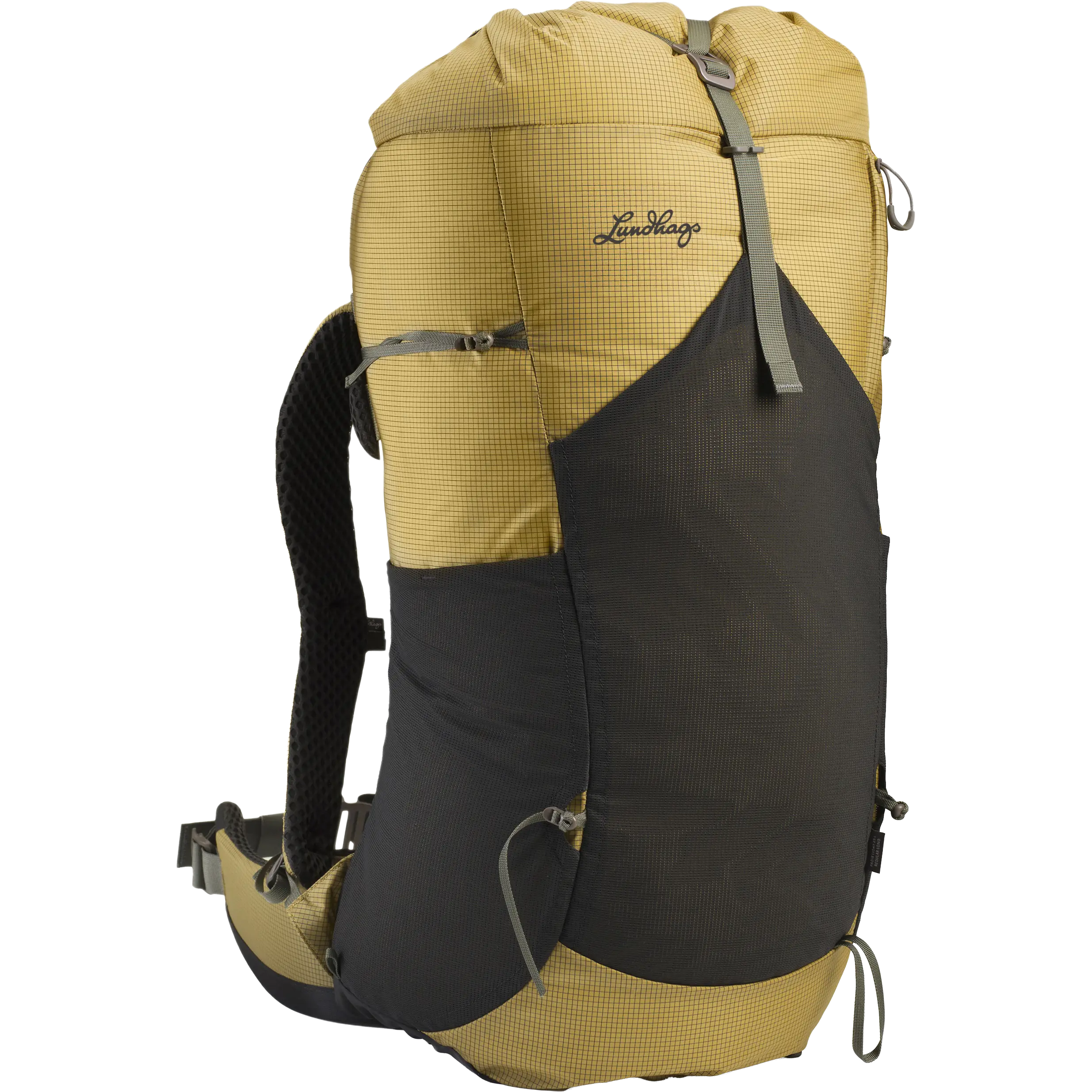 Lundhags Padje Light 45 L rygsæk - Straw - Regular Short - Vandrerygsække