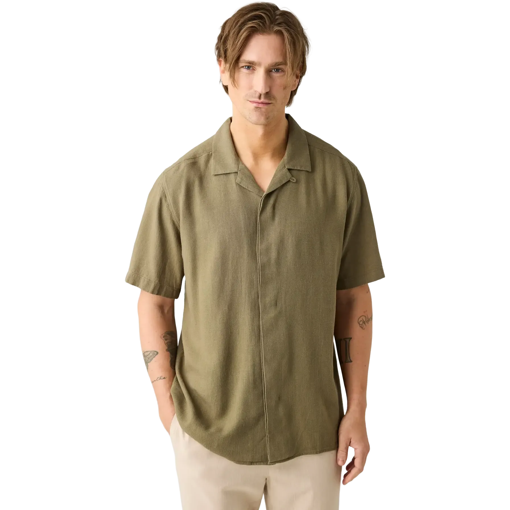 Linen-Mix Shirt Herr