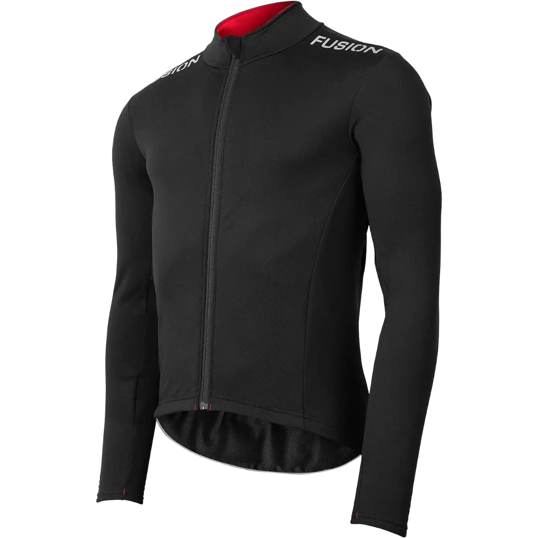 Fusion S3 Cycling Jacket Unisex - Black - S - Cykeljakke