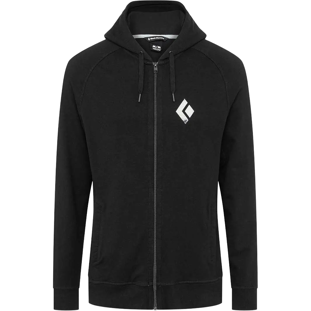 Black Diamond Chalked Up Full Zip Hoody Men hættetrøje - M