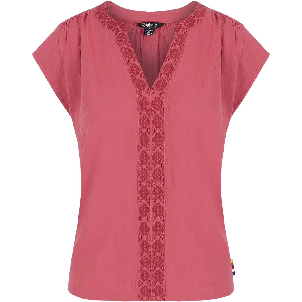 Hara Cap Sleeve Top Women damtop