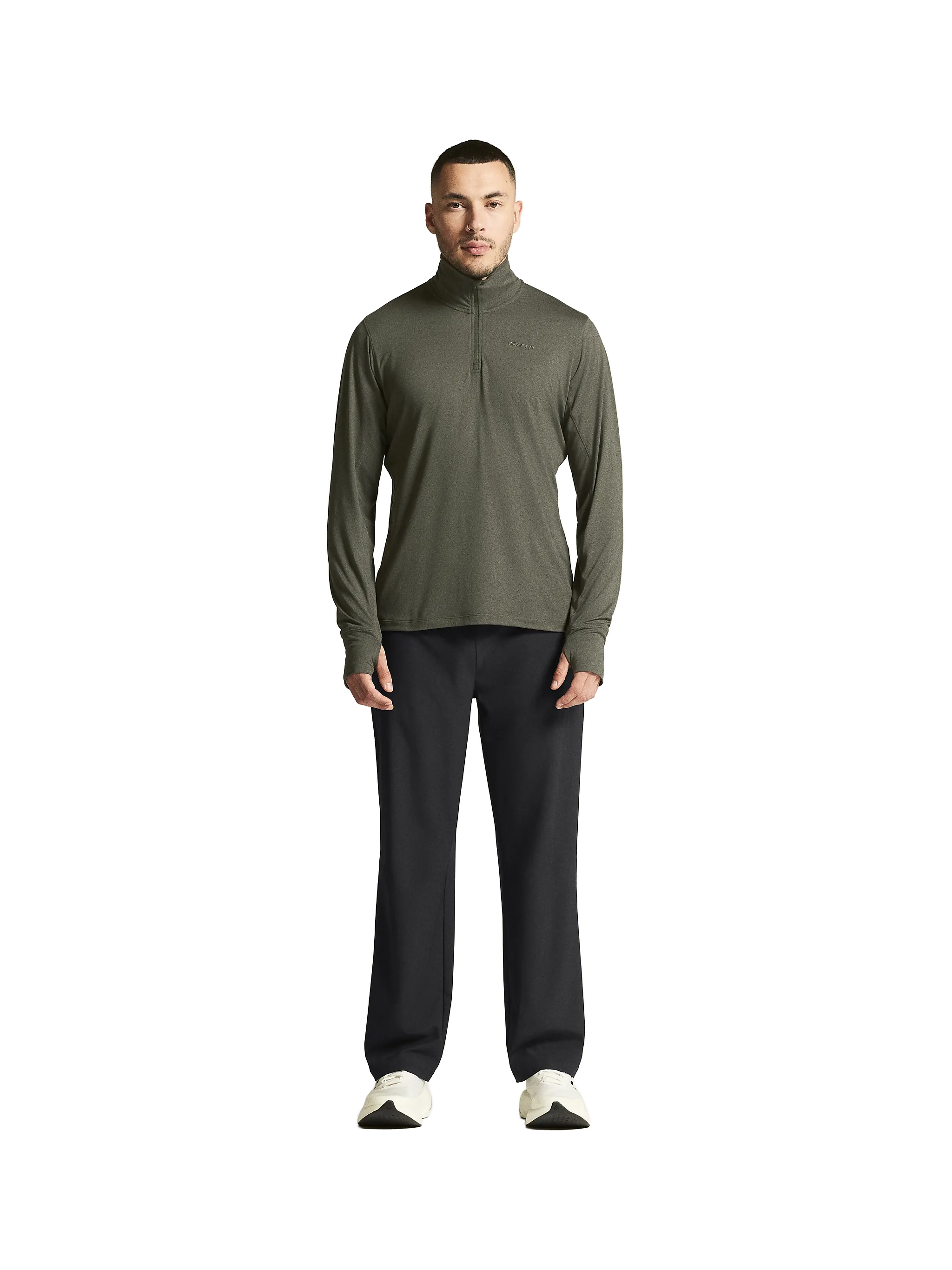 Flow Half Zip Long Sleeve Men