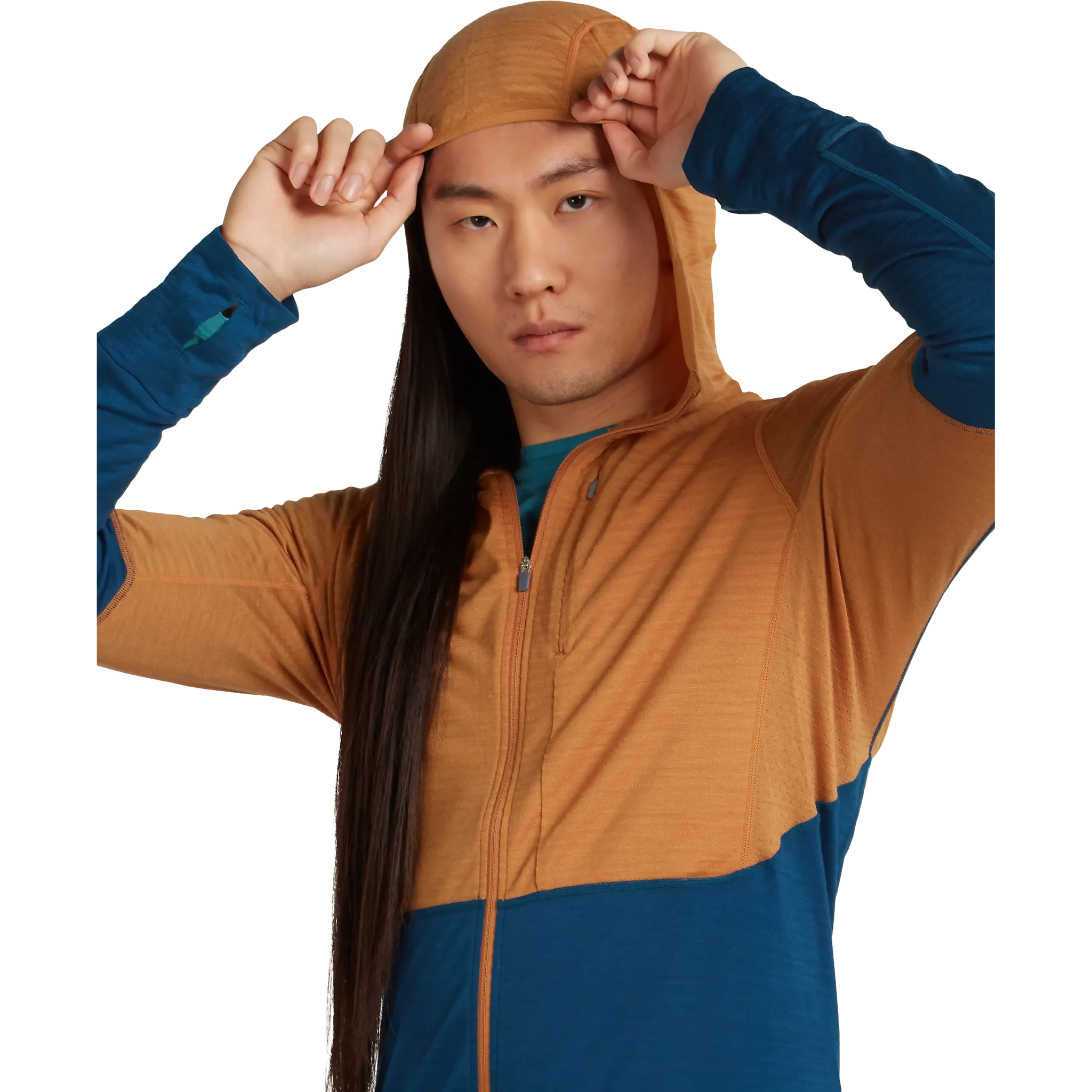 Realfleece Descender LS Zip Hood Men Fleece