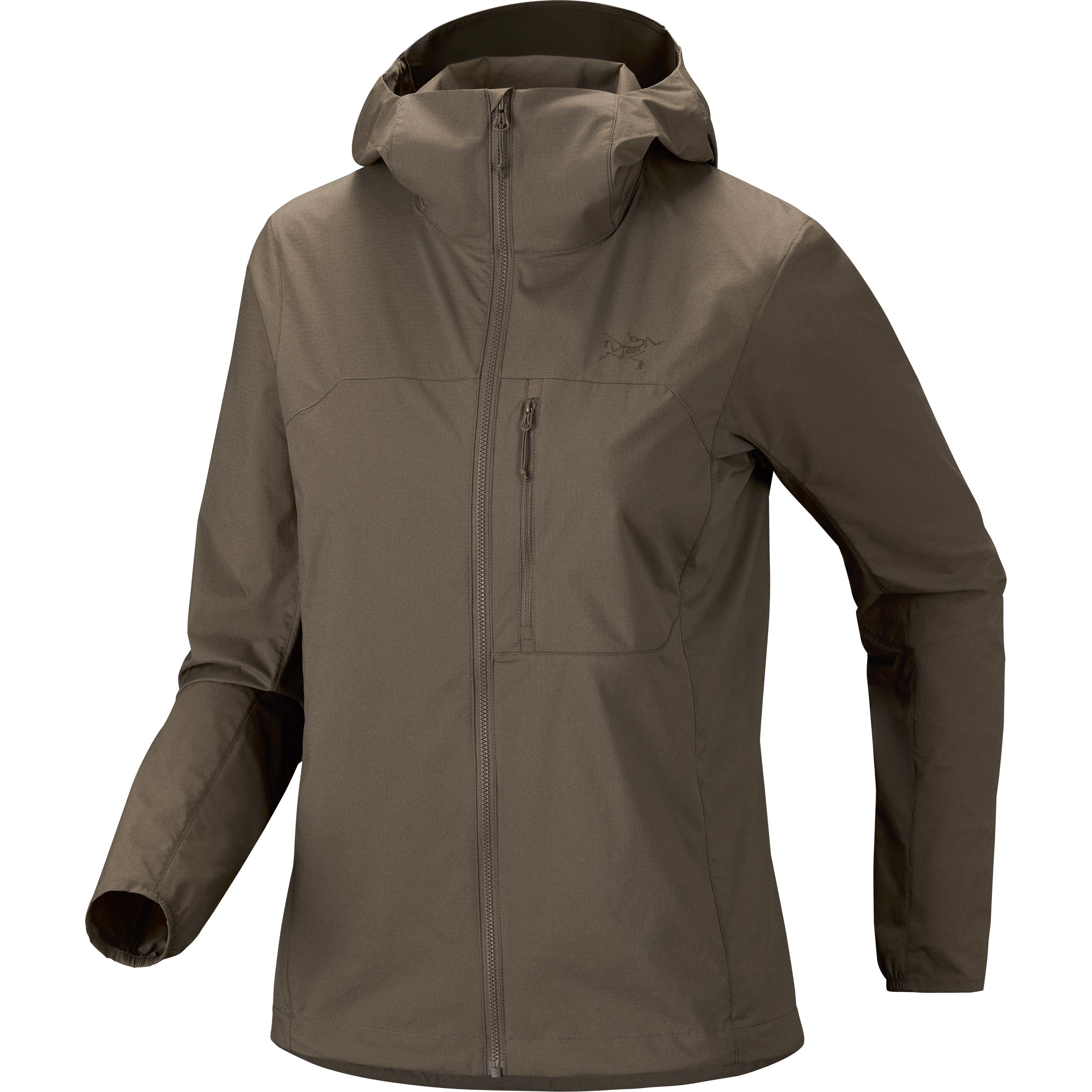 Arc ́teryx Squamish Hoody Women - Mongoose - L - Sommerjakker