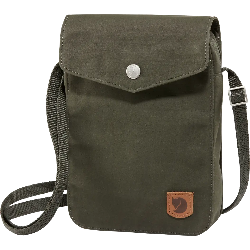 Fjällräven Greenland Pocket skuldertaske - Deep Forest - One size - Skuldertasker