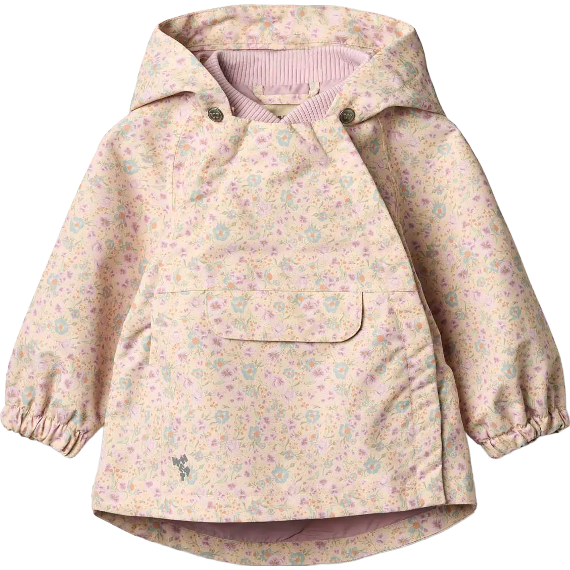 Wheat Jacket Sveo Tech Infants - Pansies - 98/3y - Overgangsjakker til børn