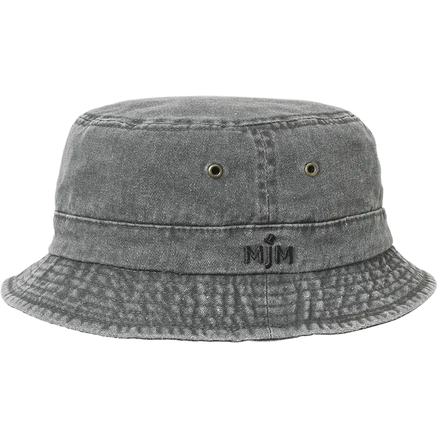 MJM Bucket Dyed Cotton Twill - Black - M - Accessories
