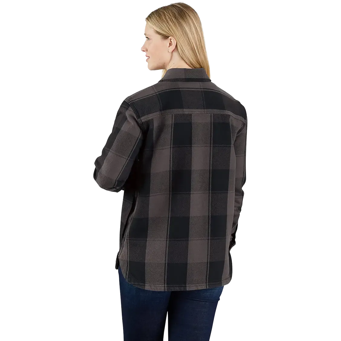 Loose Fit Twill Shirt Jacket Women