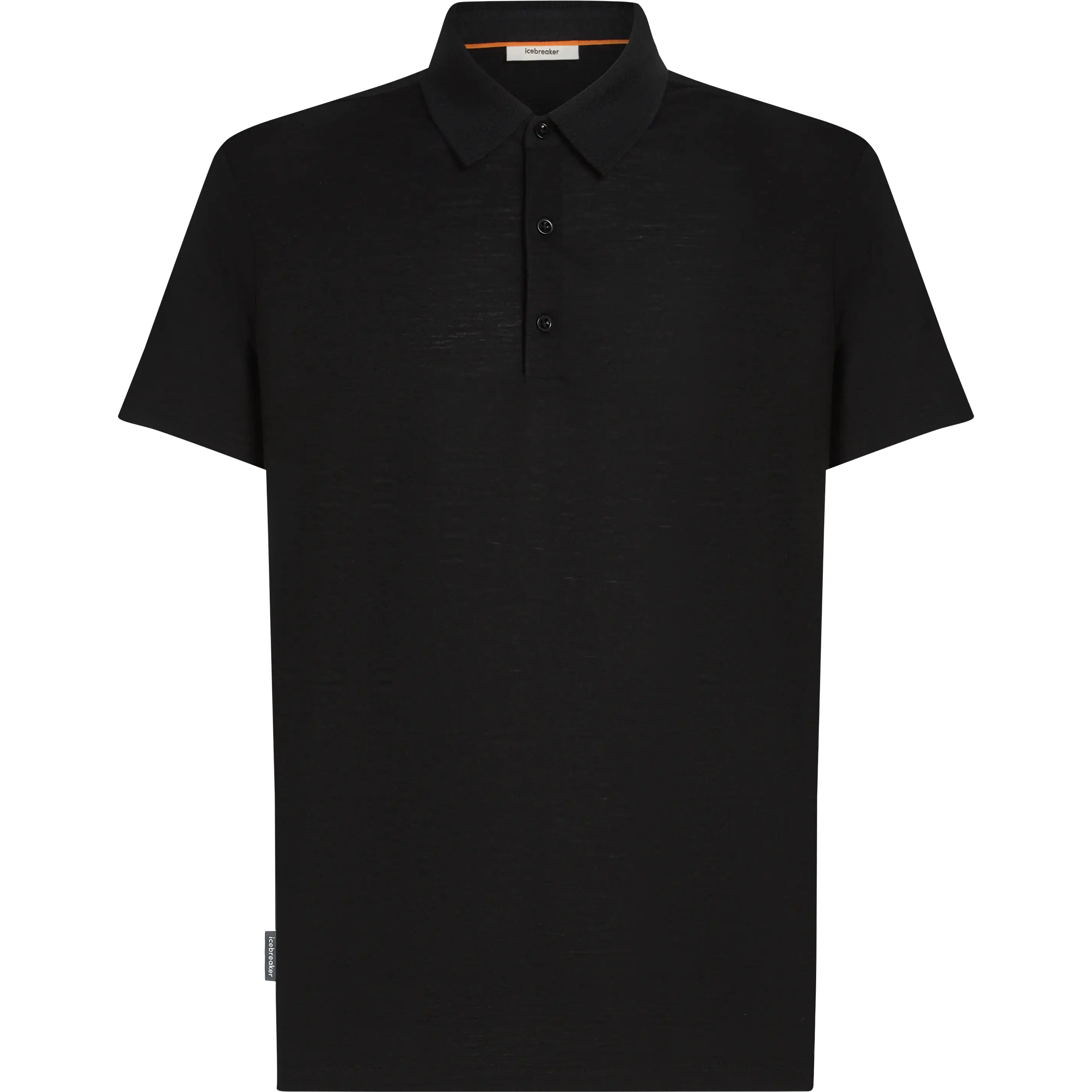 Icebreaker Tech Lite III SS Polo 150 Men - Black - M - Poloshirts