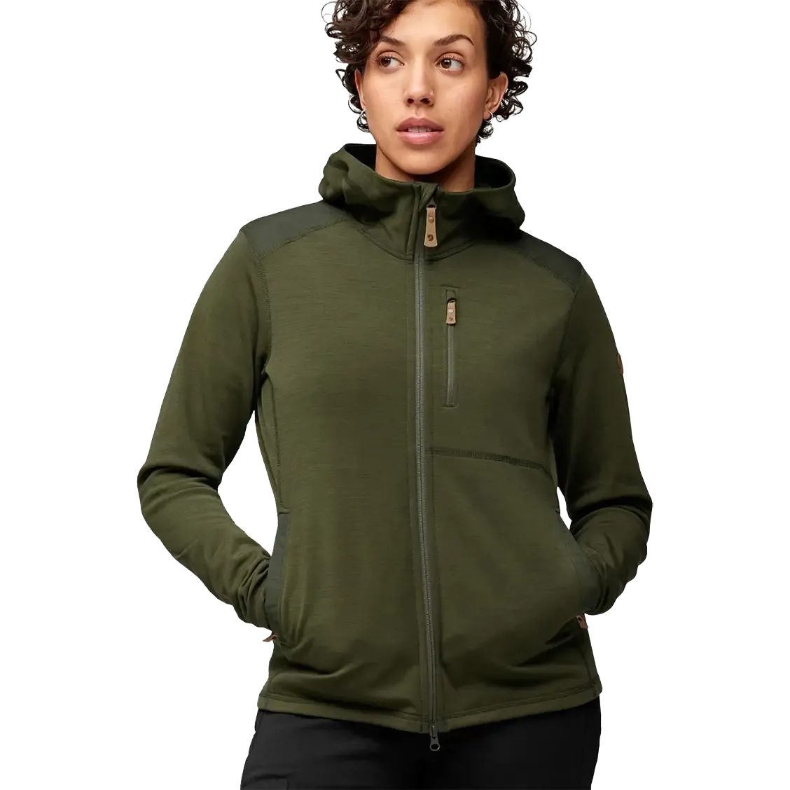 Keb Fleece Hoodie Women damefleece