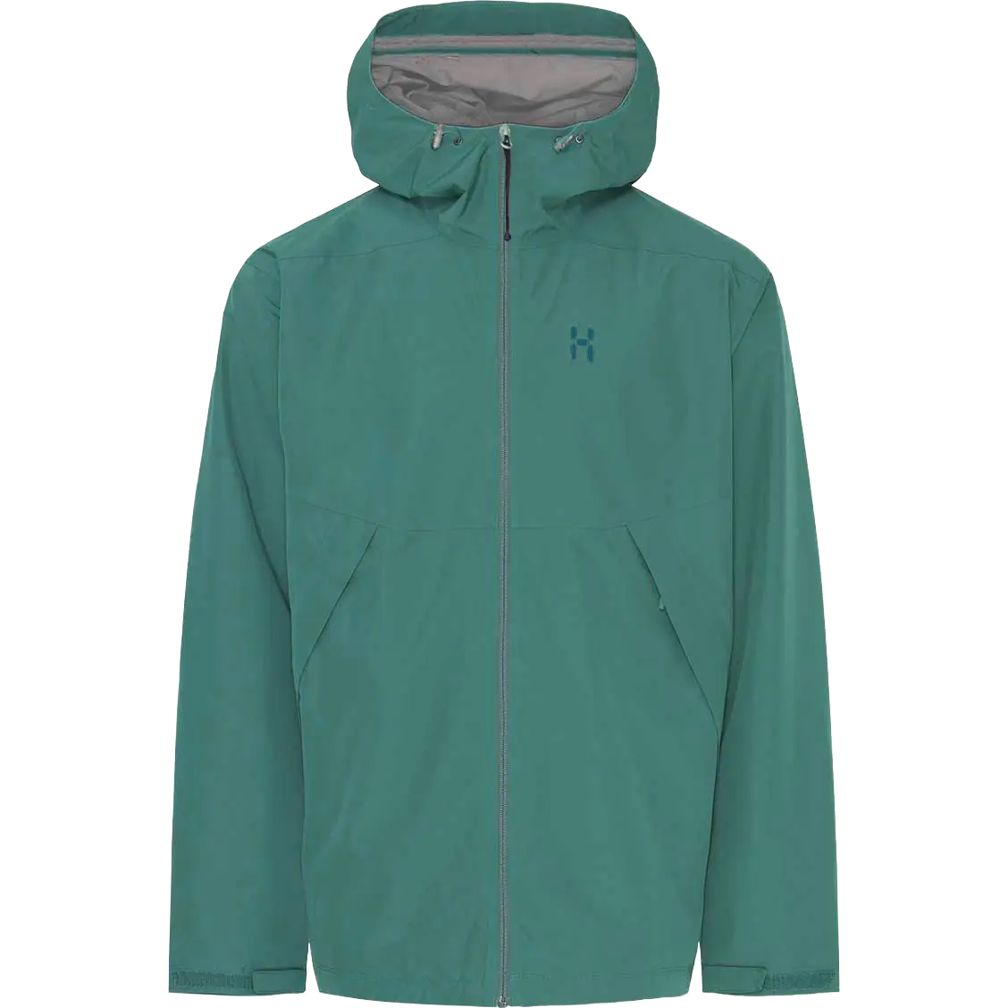Haglöfs Mila II Jacket Men - Mountain Teal - M - Regnjakker